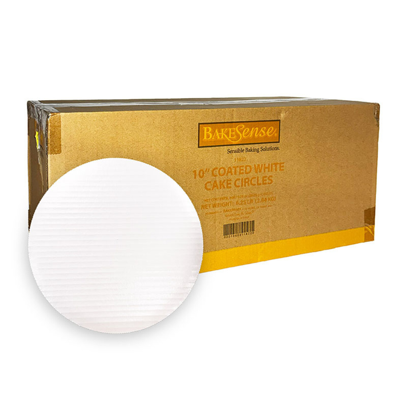 BakeSense Cake Pad Circle - 10" (box of 100)
