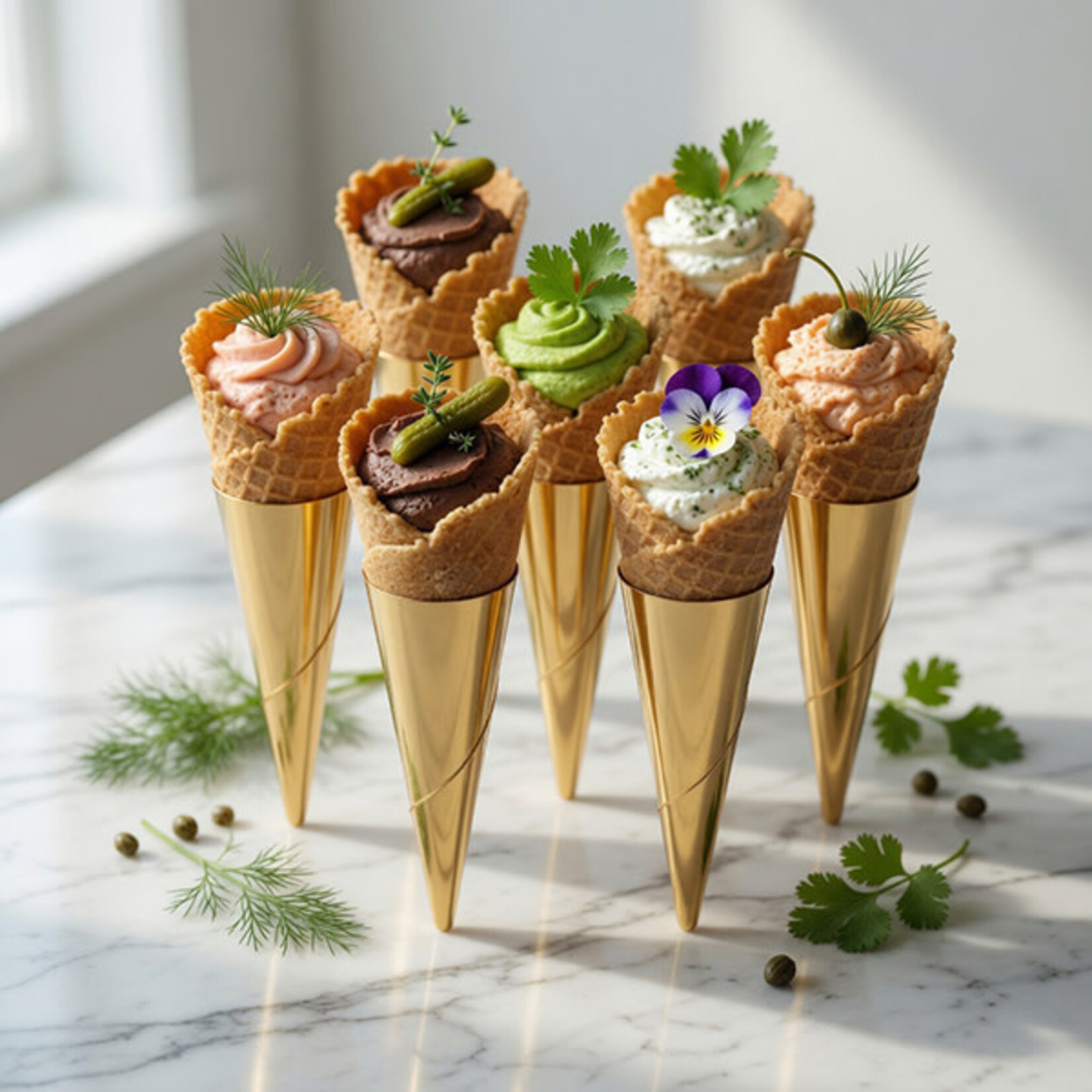 Atelier Atelier - Neutral Mini Cone - 2.95" (180 ct)