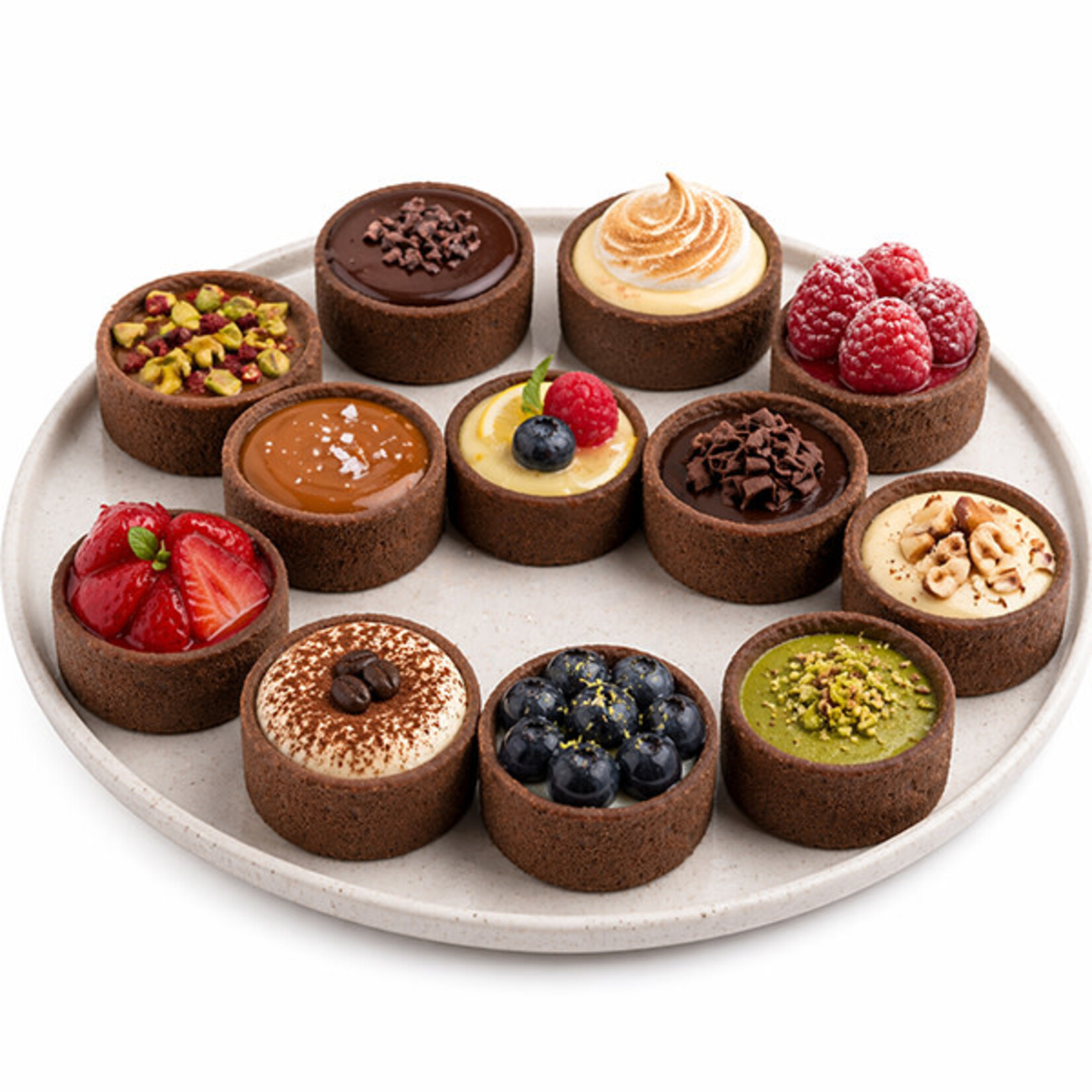 Pidy Pidy - Chocolate Round Tart Shell - 1.5'' (210ct)