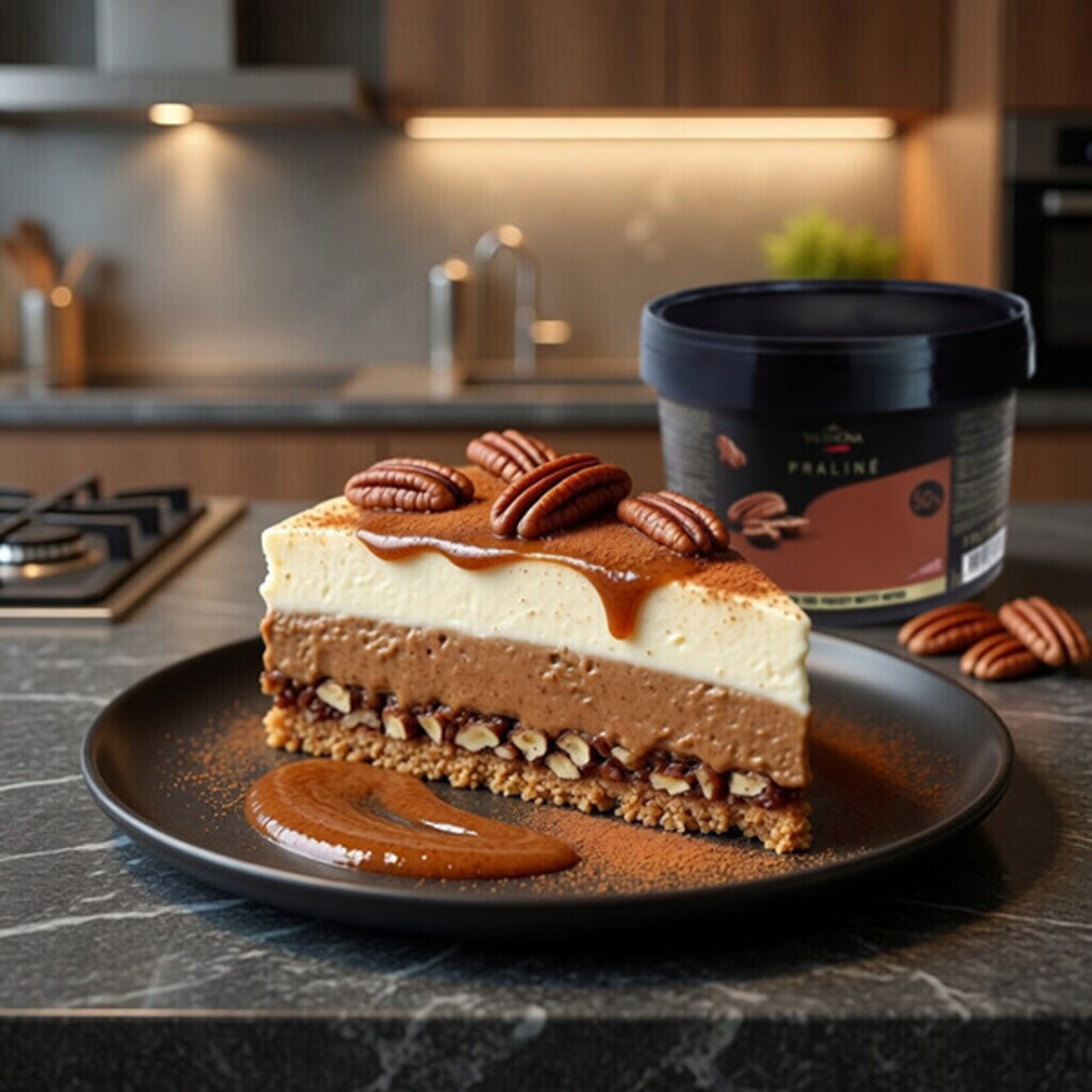 Valrhona Valrhona - Pecan Praline 50% - 11 lb