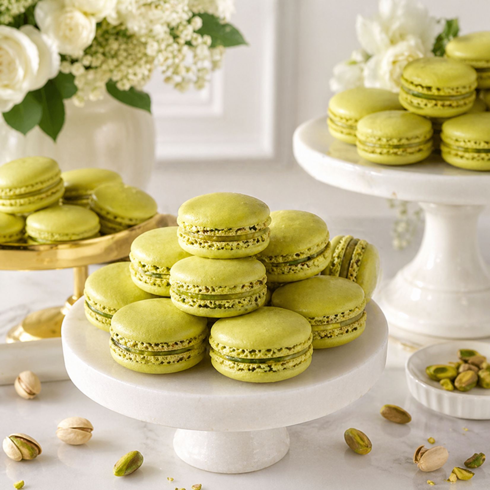 Jean Noel Macarons - Jean Noel Collection, Pistachio (36 ct)