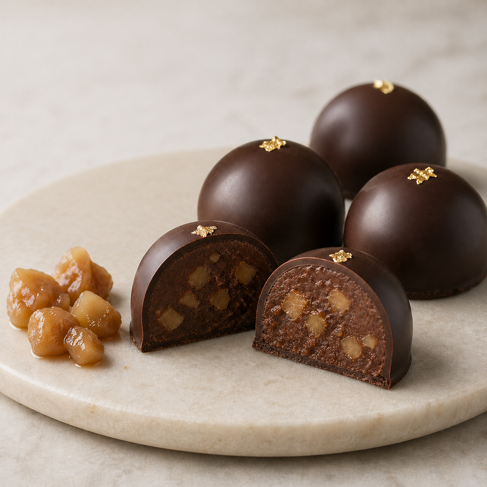 Nutley Farms Nutley Farms - Chestnut Pieces in Syrup - 2.3 lb (box of 6)