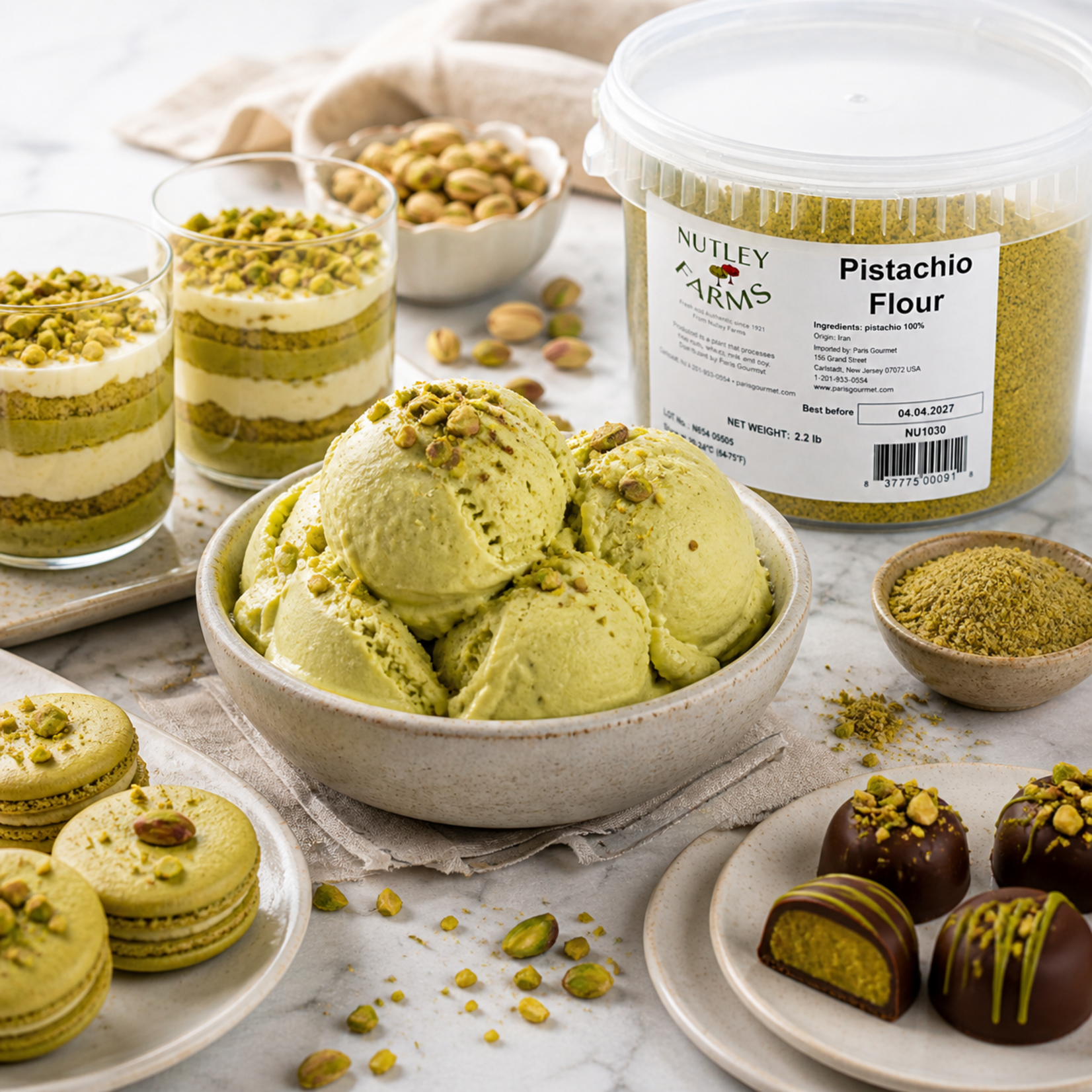 Nutley Farms Nutley Farms - Pistachio Flour - 2.2 lb