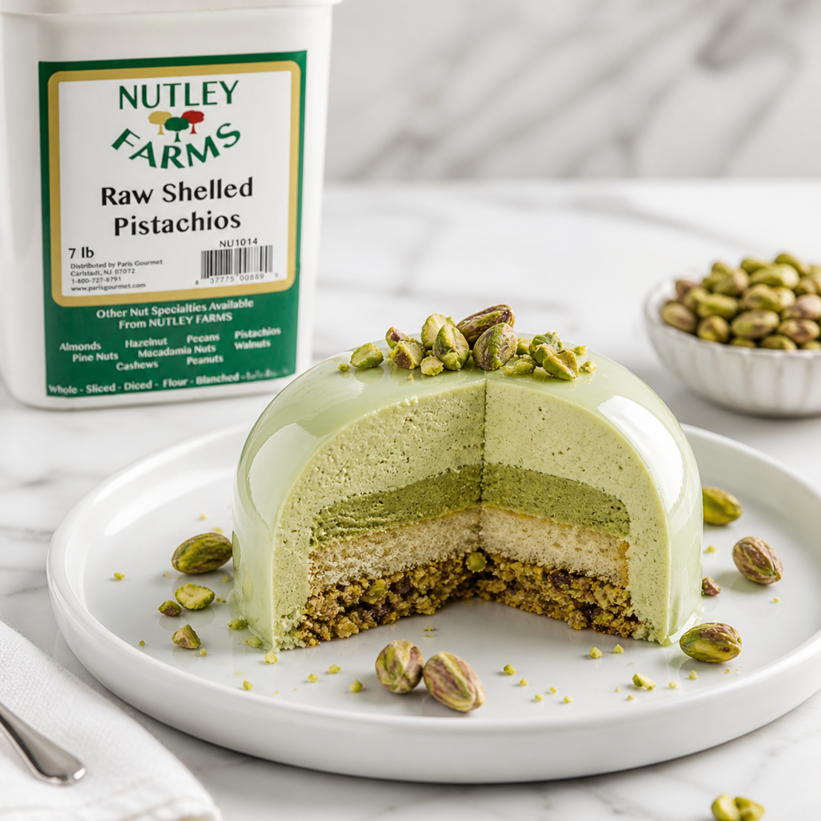 Nutley Farms Nutley Farms - Pistachio Raw and Shelled - 7 lb