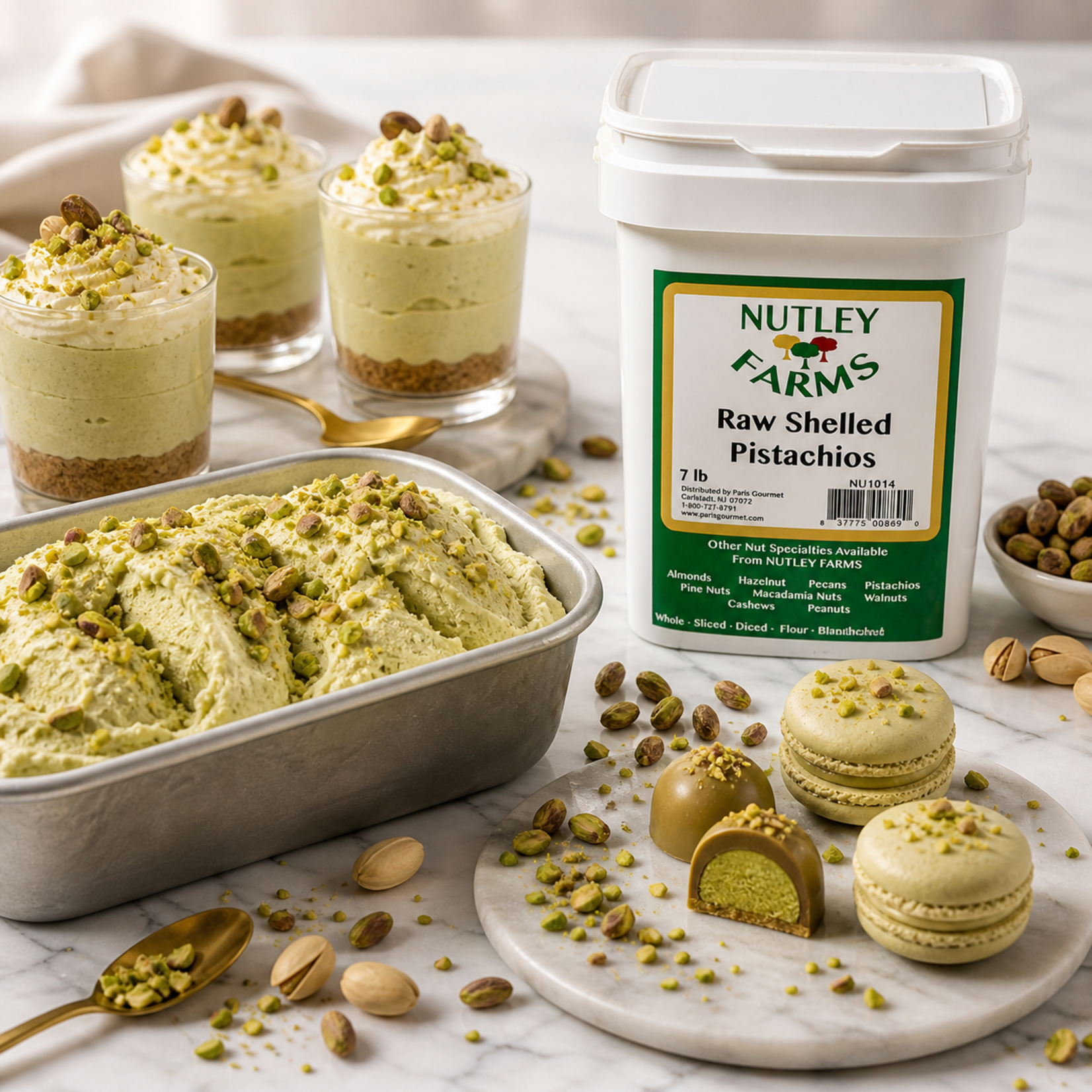 Nutley Farms Nutley Farms - Pistachio Raw and Shelled - 7 lb