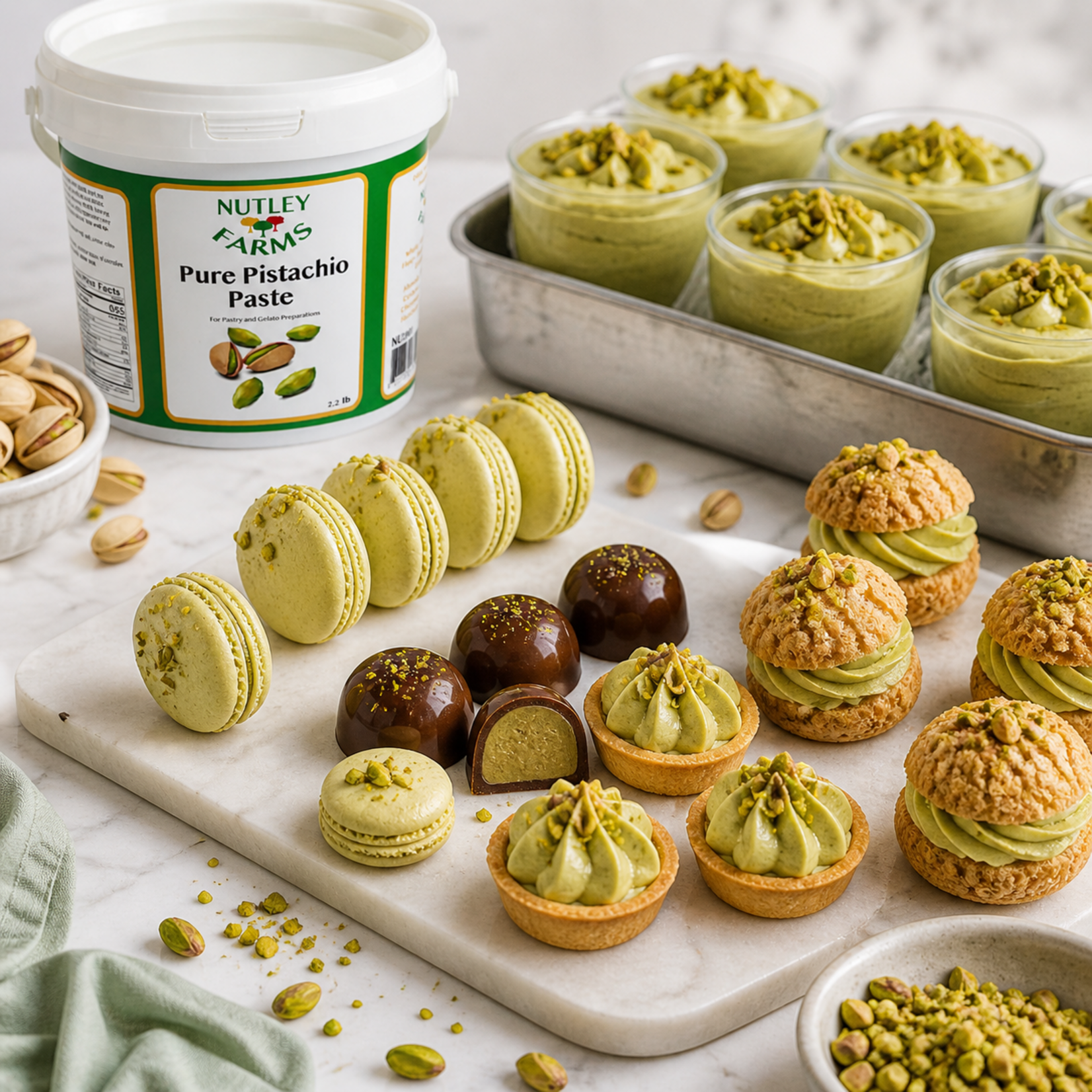 Nutley Farms Nutley Farms - Pistachio Pure Paste - 2.2 lb
