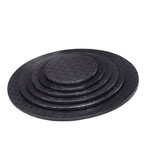 Enjay Enjay - Cake drum - 1/2" round, Black - 16"