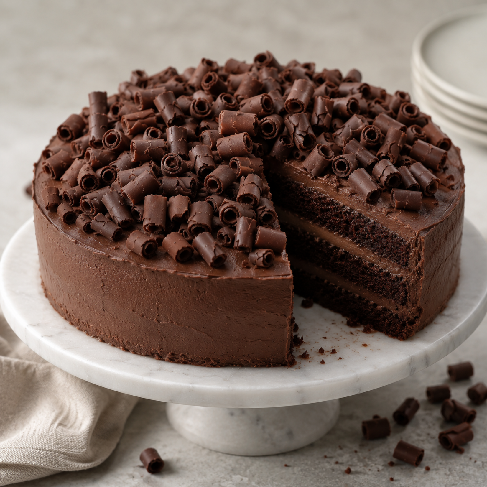 Callebaut Callebaut - Dark Chocolate Curls - 10 lb