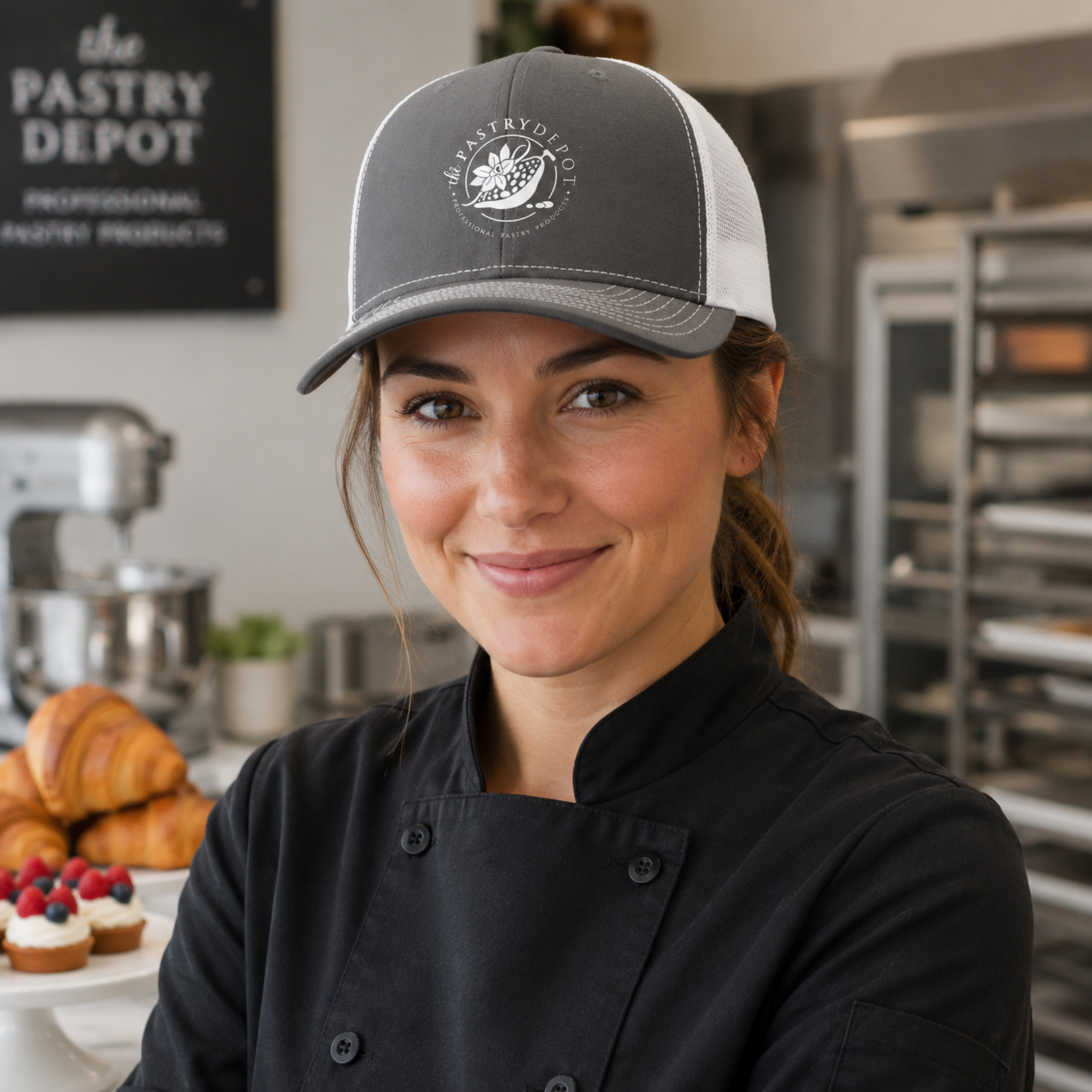 Pastry Depot Pastry Depot - Logo Trucker Hat (Center)