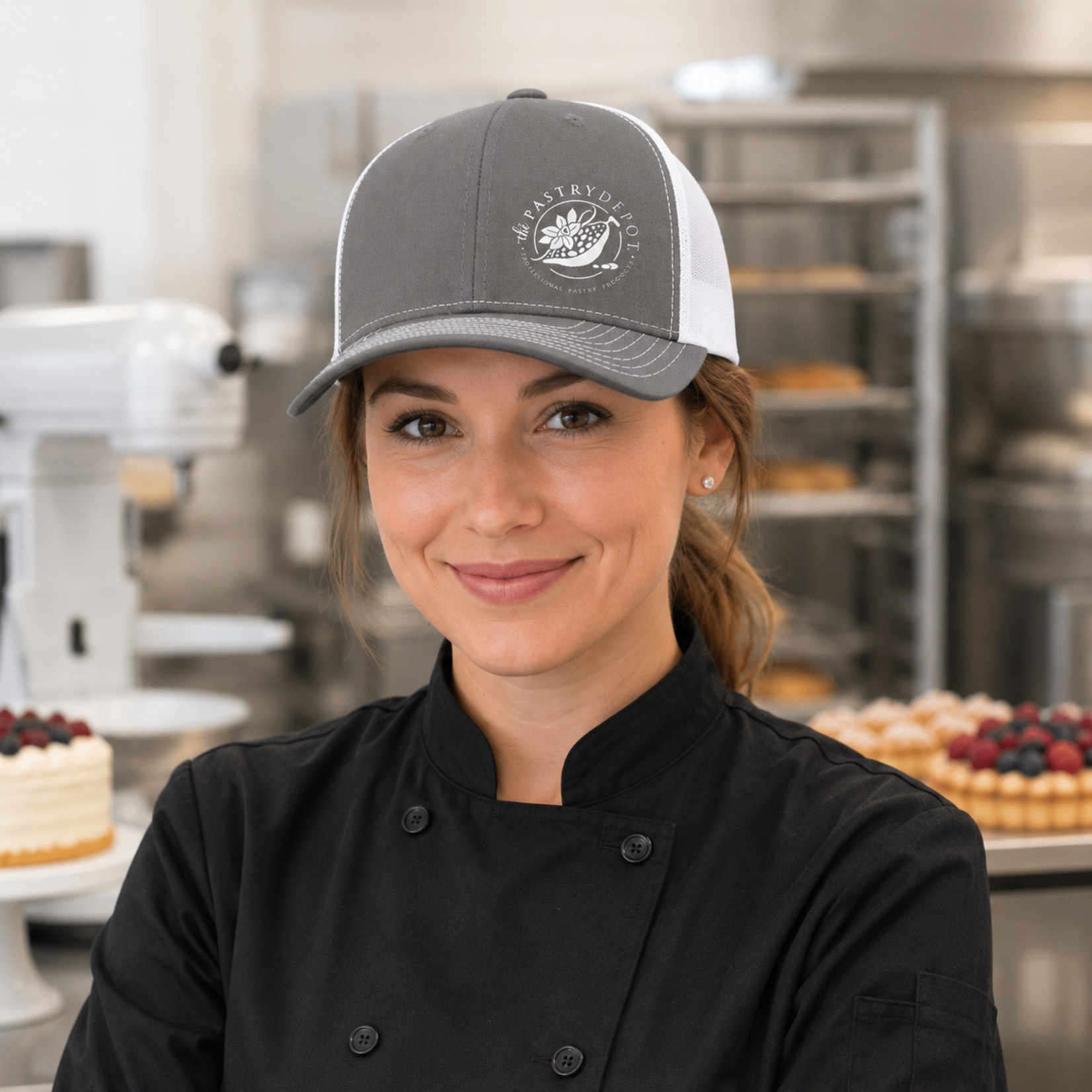 Pastry Depot Pastry Depot - Logo Trucker Hat (Corner)