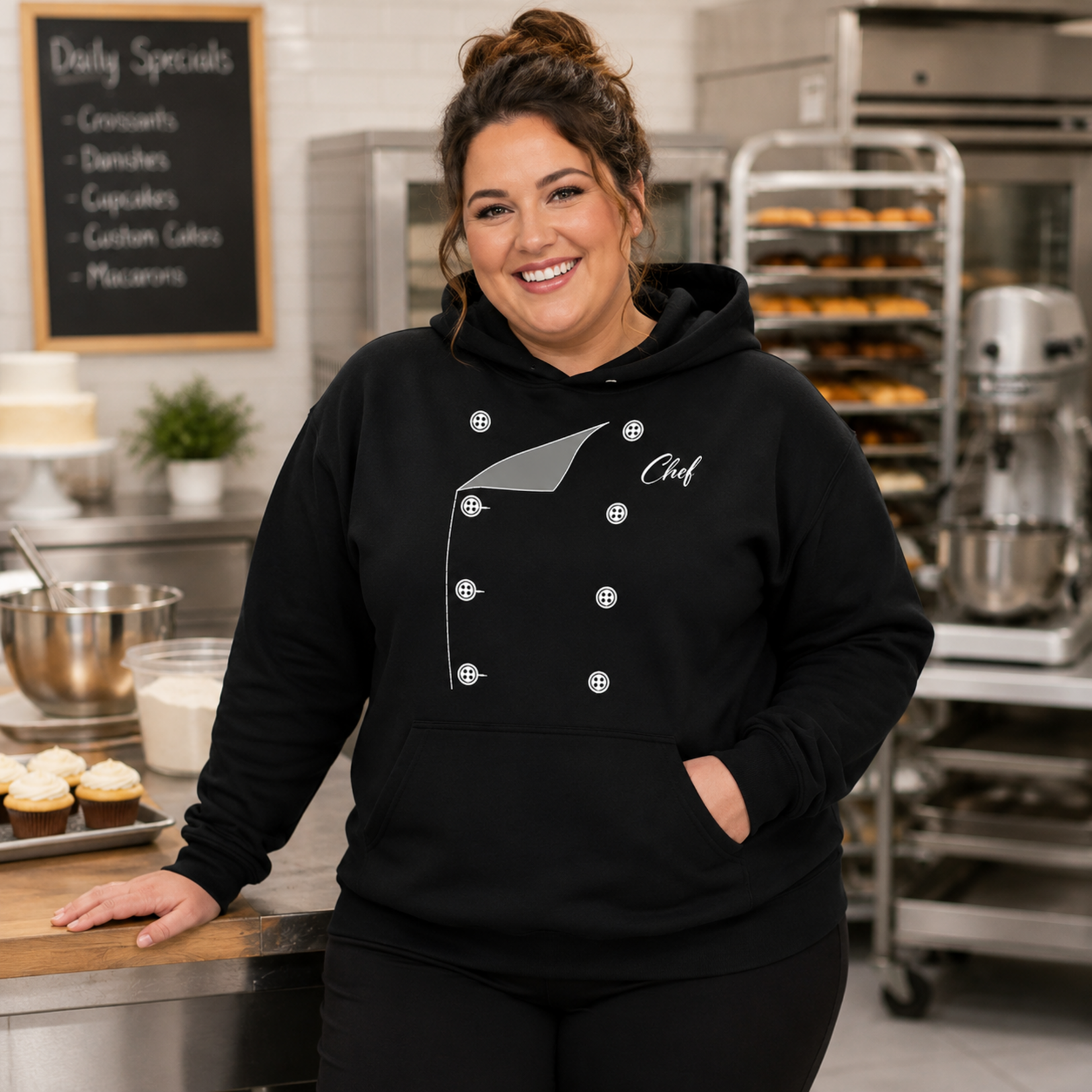 Pastry Depot Pastry Depot - Chef Hoodie Sweatshirt, 2XL