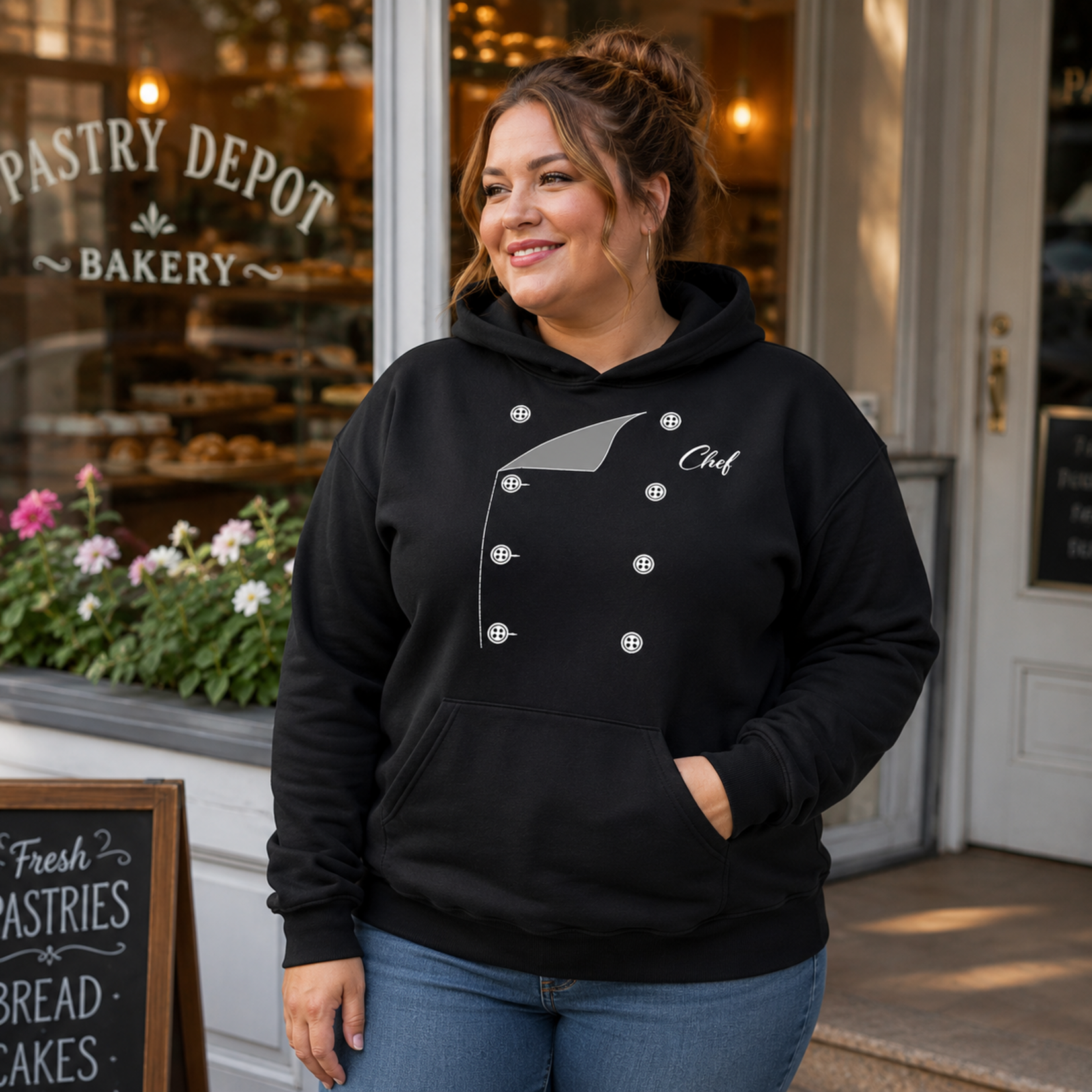 Pastry Depot Pastry Depot - Chef Hoodie Sweatshirt, 2XL
