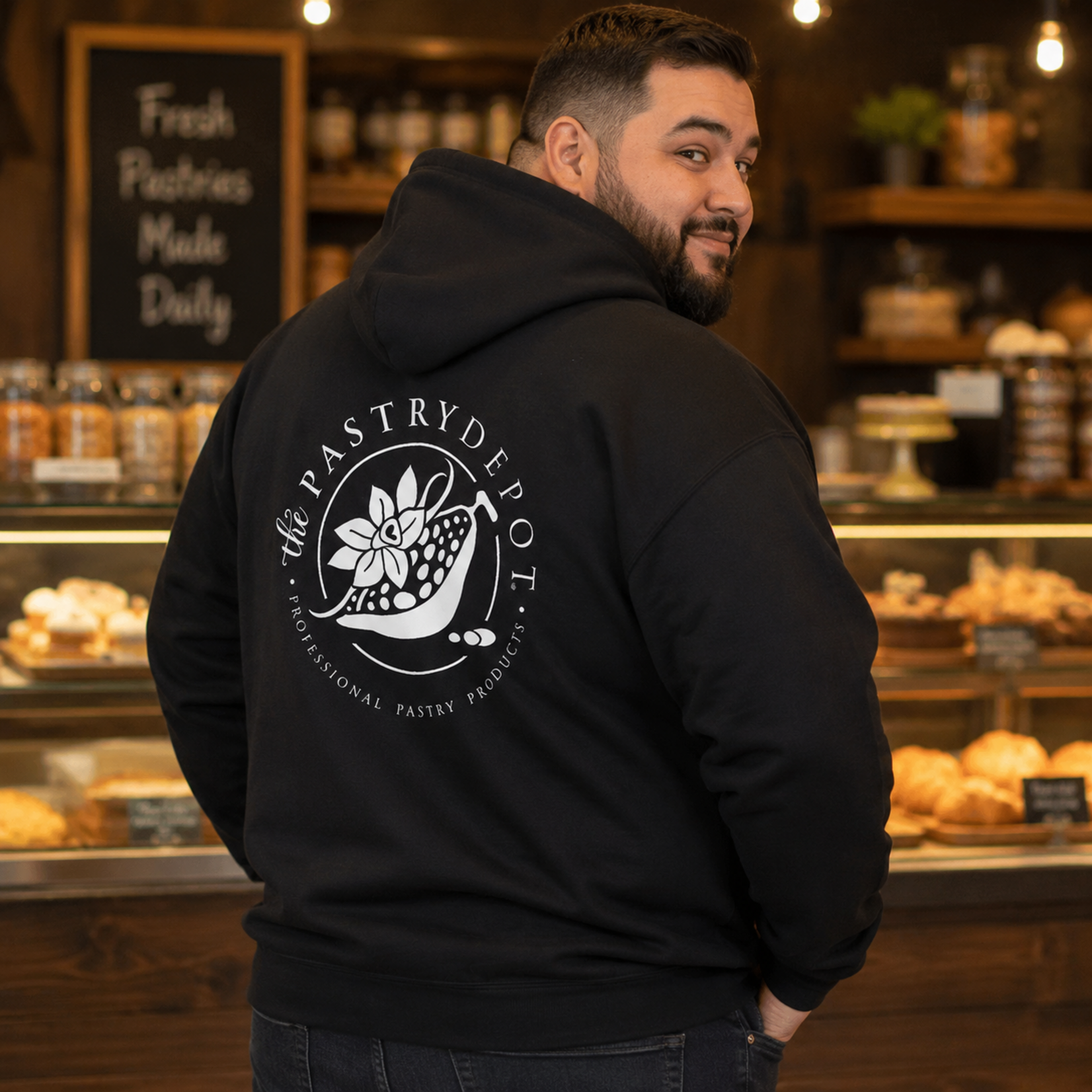 Pastry Depot Pastry Depot - Chef Hoodie Sweatshirt, 2XL