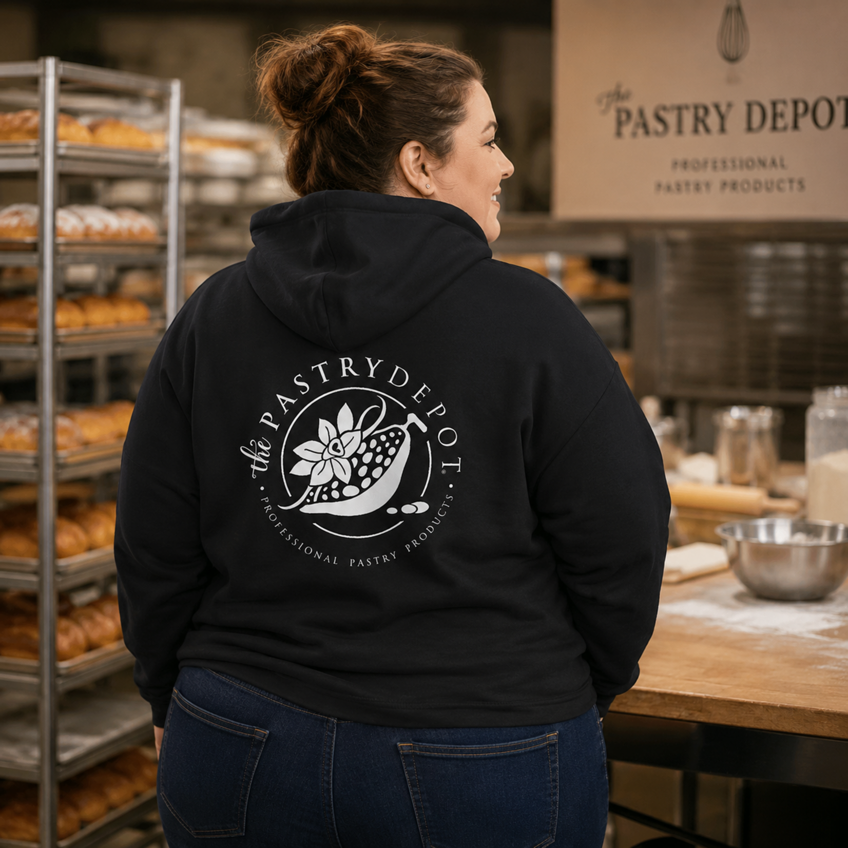 Pastry Depot Pastry Depot - Chef Hoodie Sweatshirt, 2XL