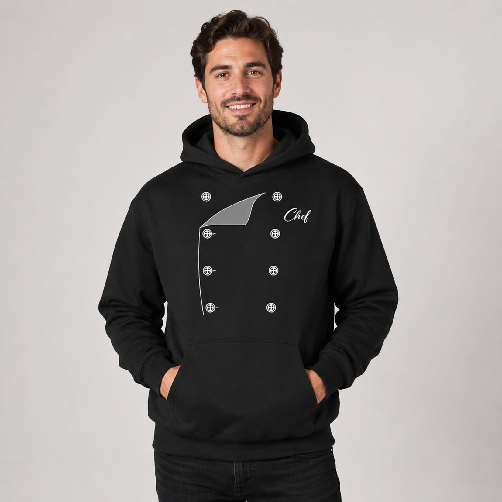 Pastry Depot Pastry Depot - Chef Hoodie Sweatshirt, Large