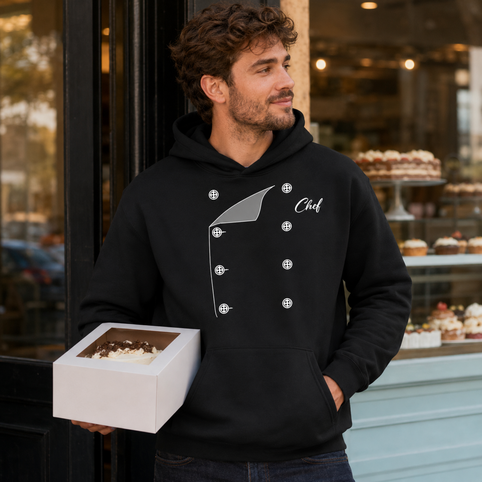 Pastry Depot Pastry Depot - Chef Hoodie Sweatshirt, Medium