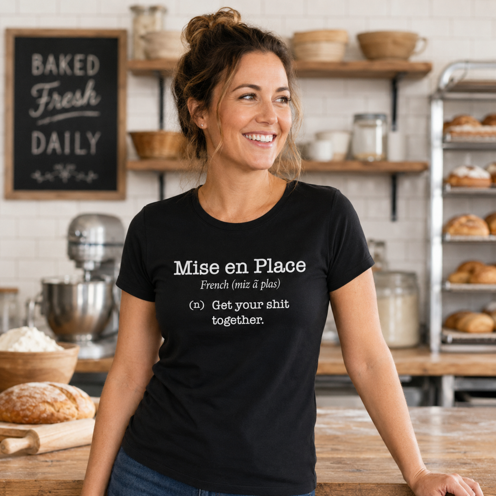 Pastry Depot Pastry Depot - Mise en Place T-shirt, Women Large