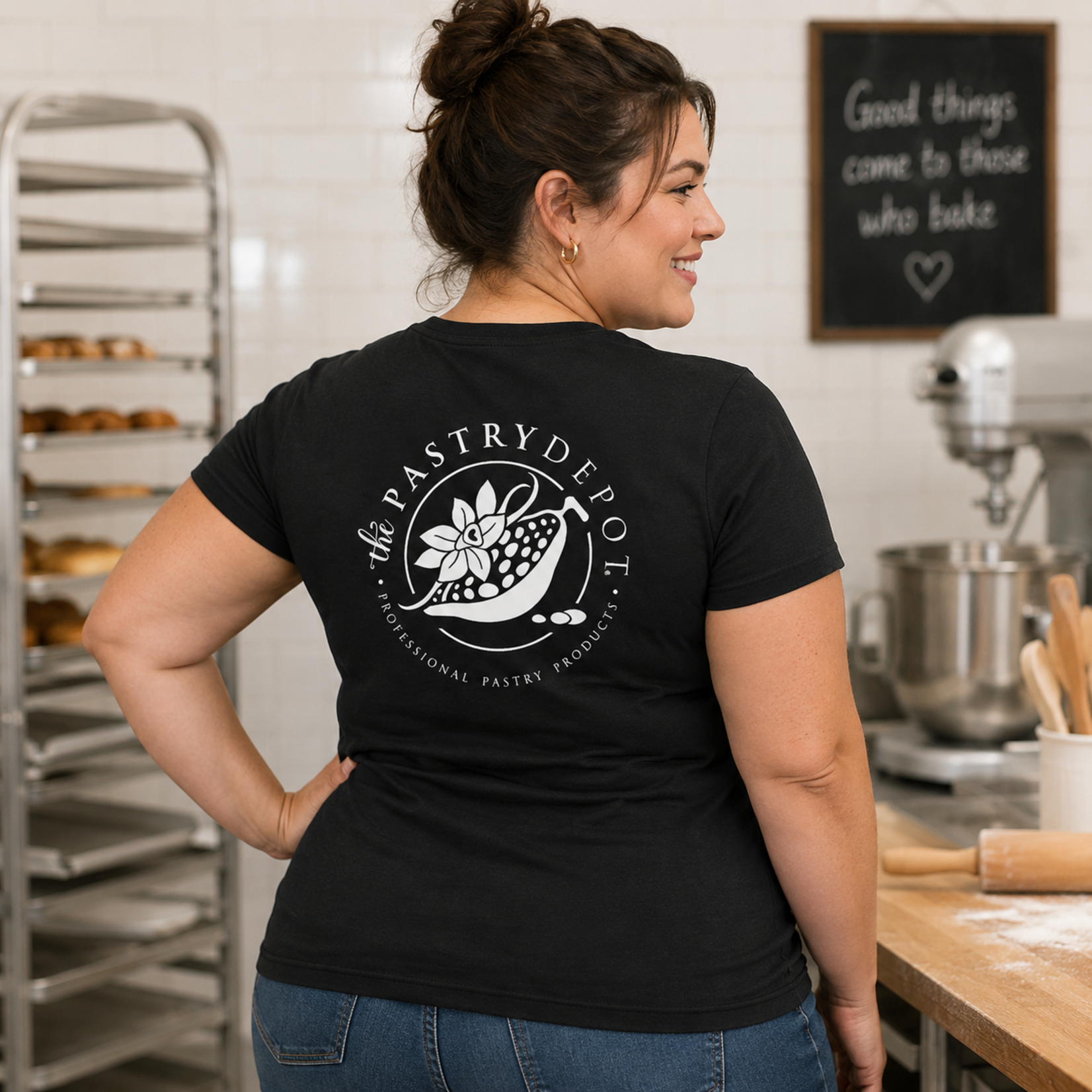 Pastry Depot Pastry Depot - Mise en Place T-shirt, Women Medium