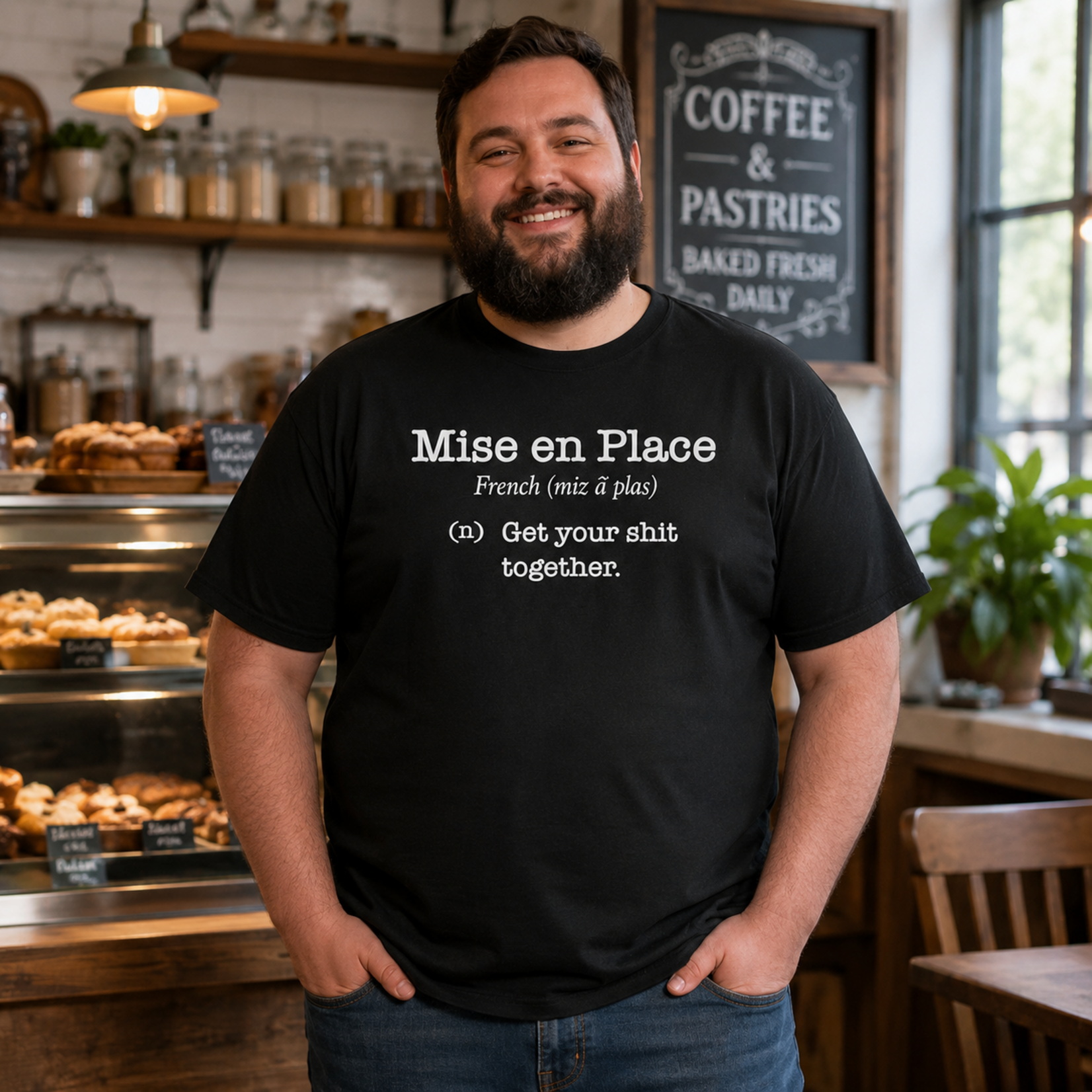 Pastry Depot Pastry Depot - Mise en Place T-shirt, Men 2XL