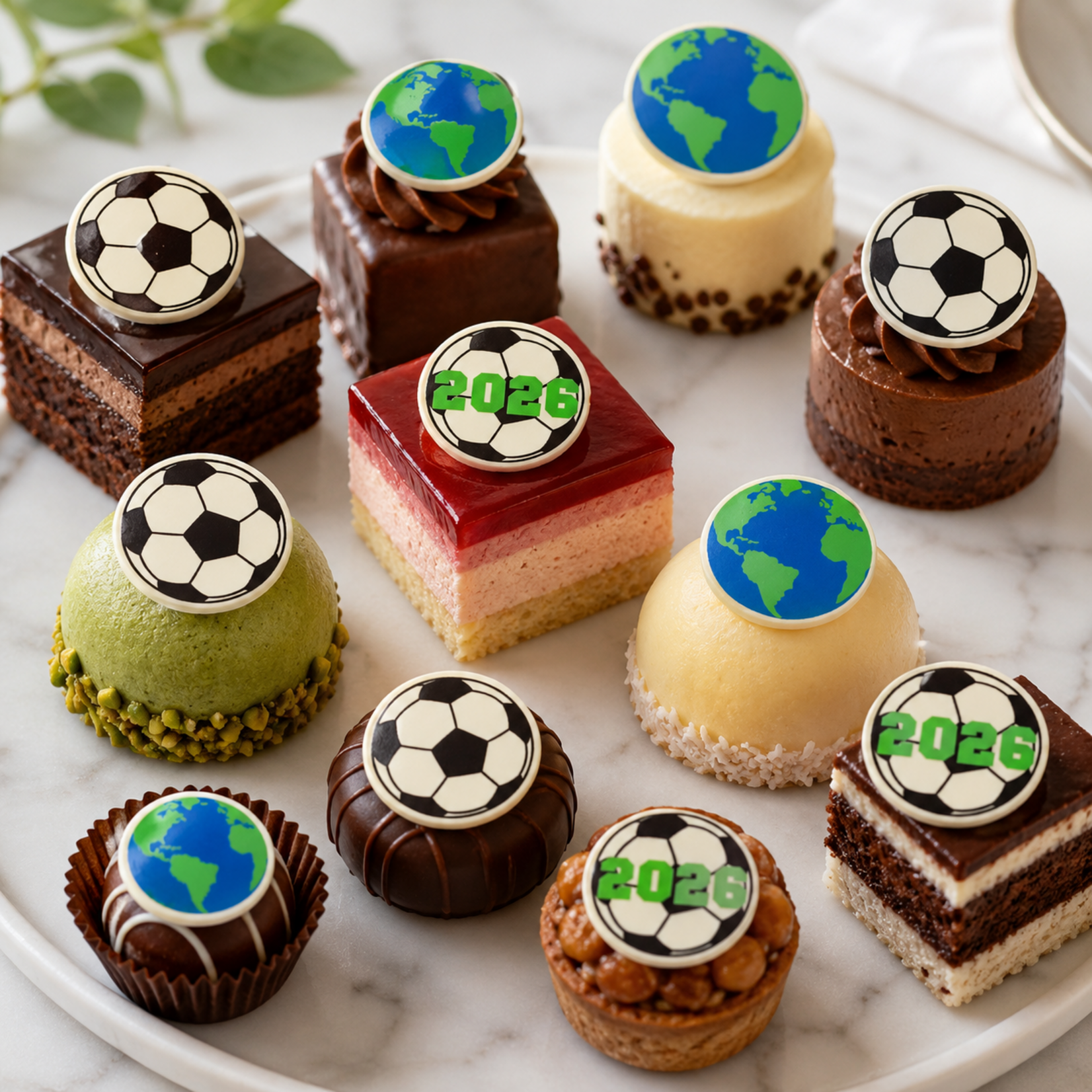 Dobla Dobla - White Chocolate Soccer Trio (462ct)