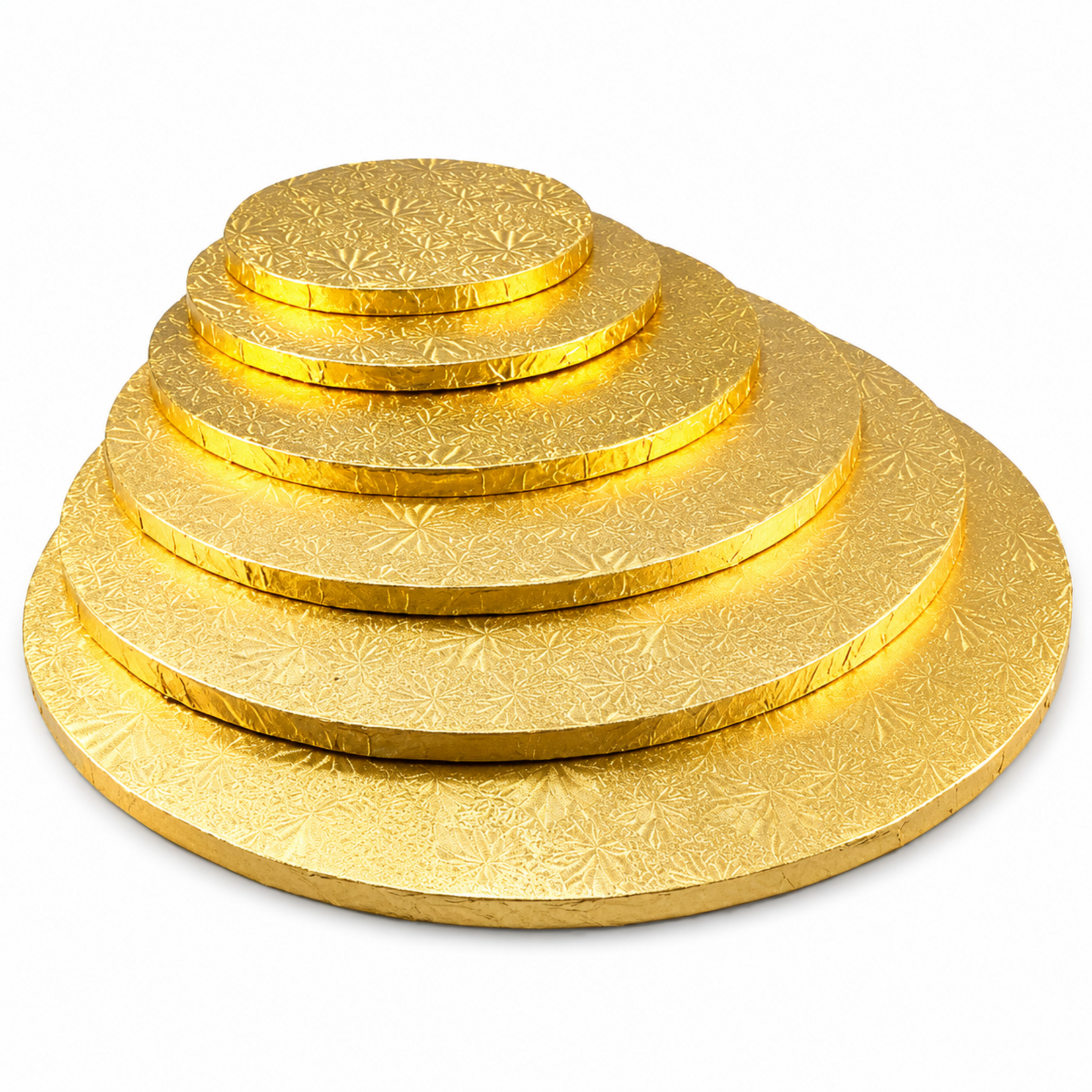 Enjay Enjay - Cake drum - 1/2" round, Gold -