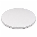 Enjay Enjay - Cake drum - 1/2" round, White -
