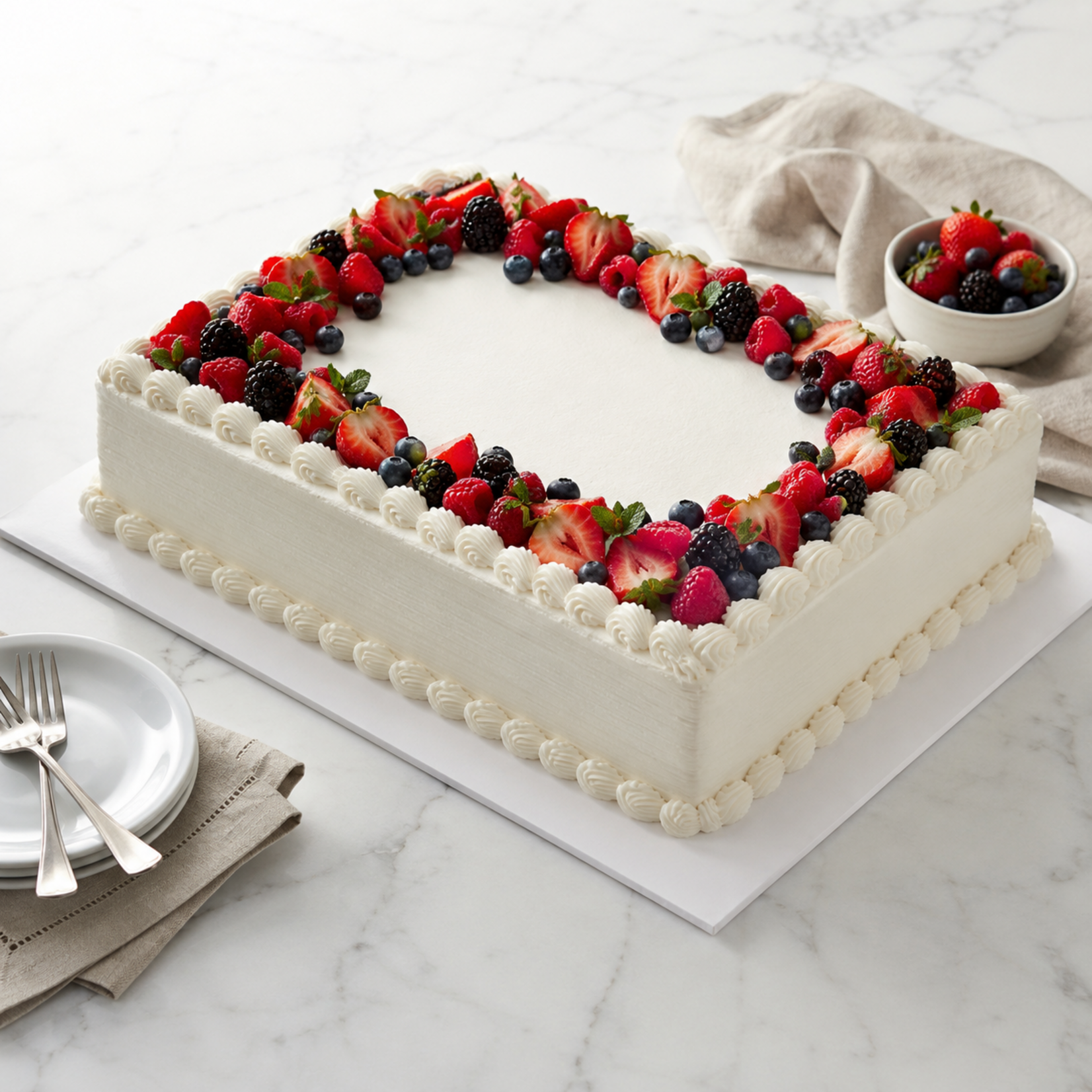 Unger Unger - Sturdy cake board, White -
