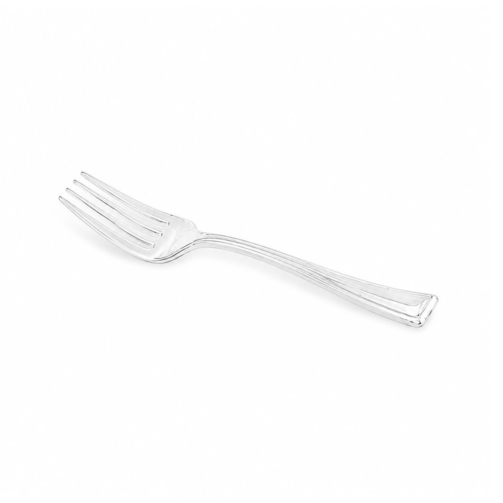 Sweet Flavor Sweet Flavor - Silver Mini Fork, Plasticware - 4'' (500ct)