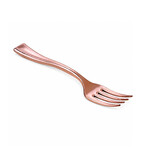 Sweet Flavor Sweet Flavor - Copper Mini Fork, Plasticware - 4" (500 ct)