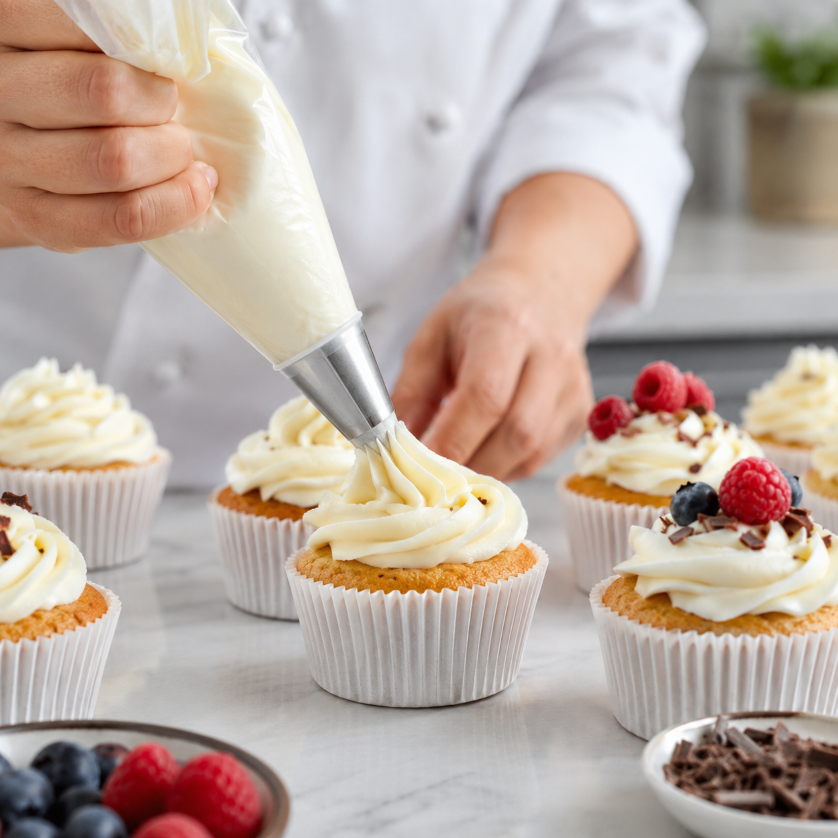 Pastry Depot White Cupcake Liner - 2 x 1.25" (500 ct)