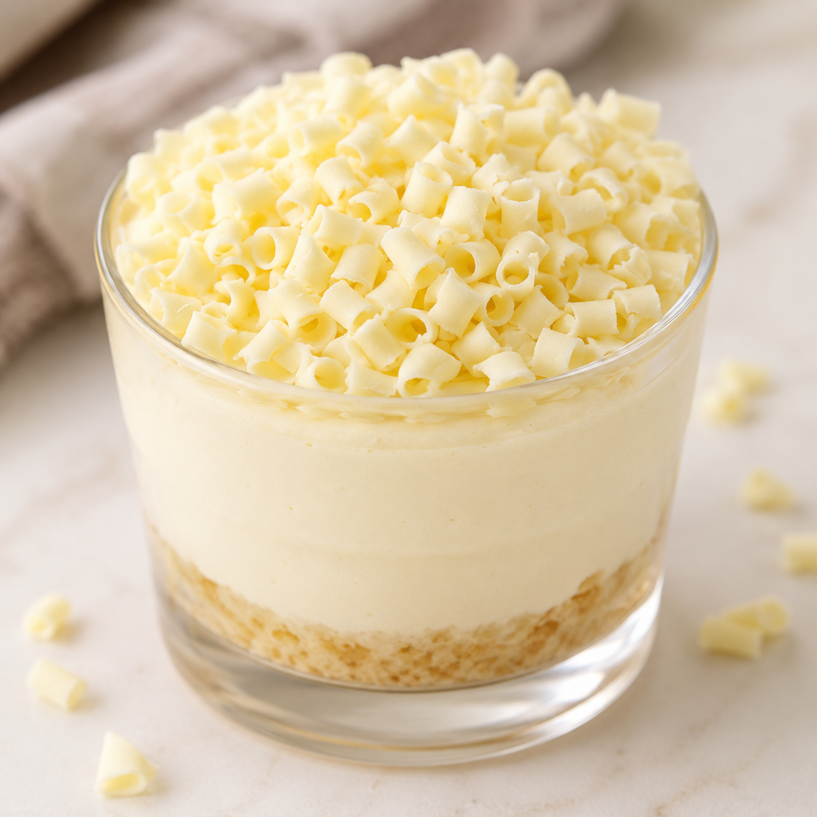 Cacao Noel Noel - White Chocolate Mini Blossom Curls - 8.8 lbs
