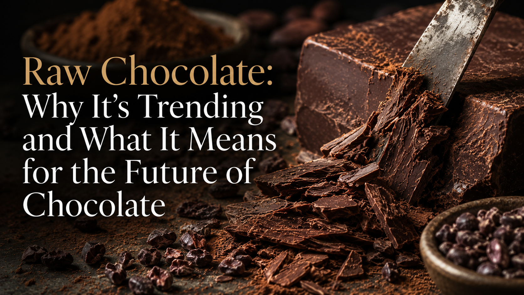 Raw Chocolate: Why It’s Trending and What It Means for the Future of Chocolate