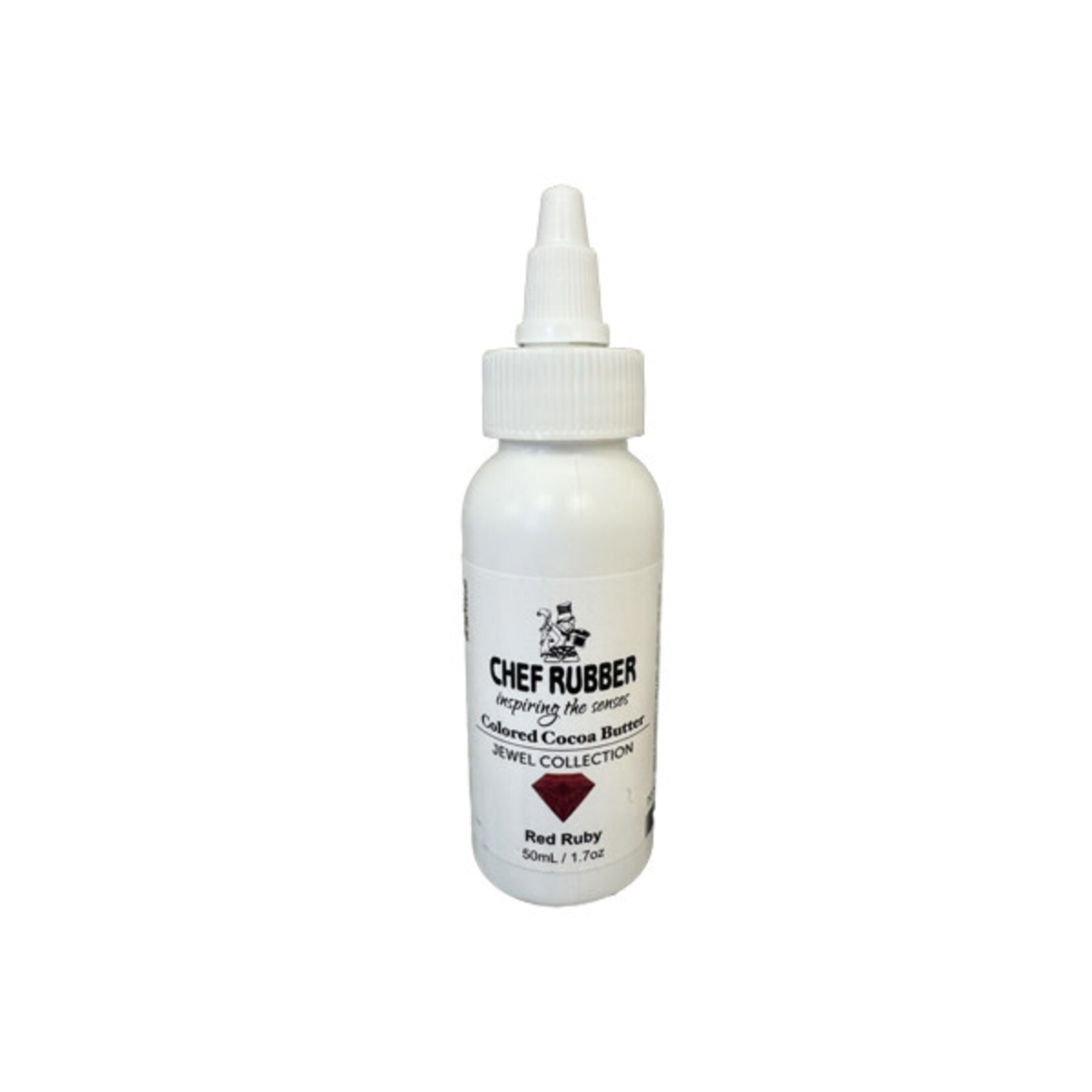 Chef Rubber Chef Rubber - Red Ruby Jewel Cocoa Butter - 1.7 o z