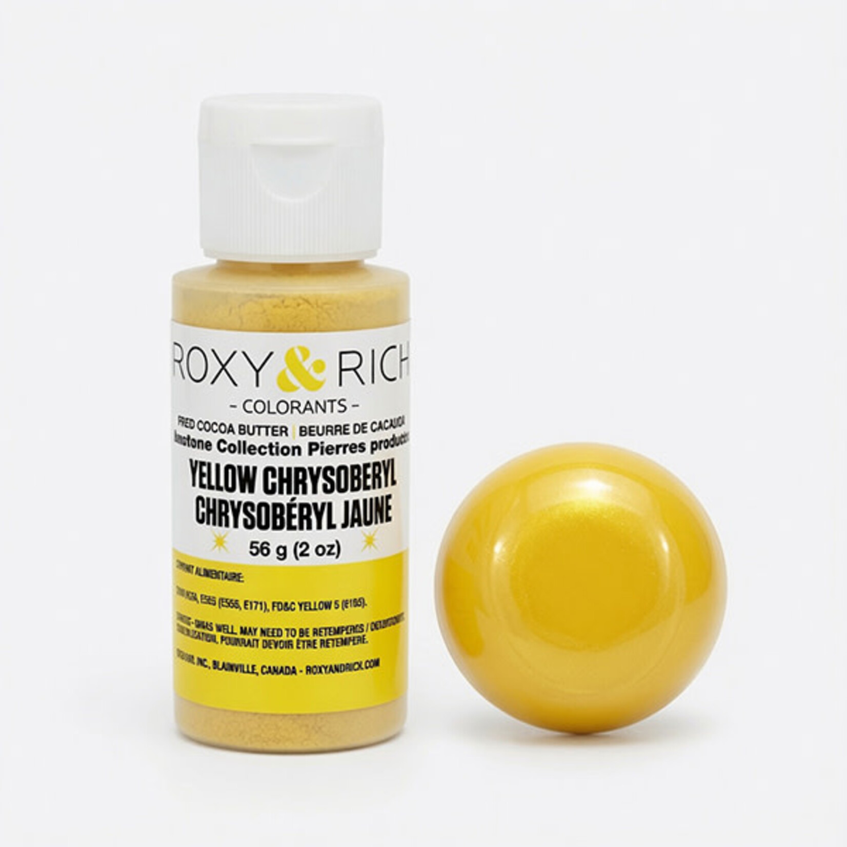Roxy & Rich Roxy & Rich - Yellow Chrysoberyl Cocoa Butter - 2 oz