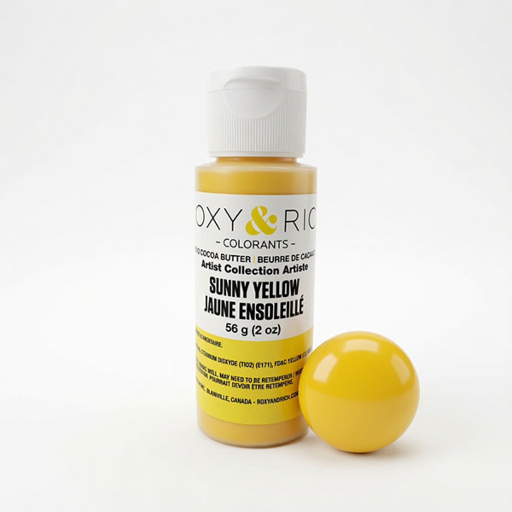 Roxy & Rich Roxy & Rich - Sunny Yellow Cocoa Butter - 2 oz