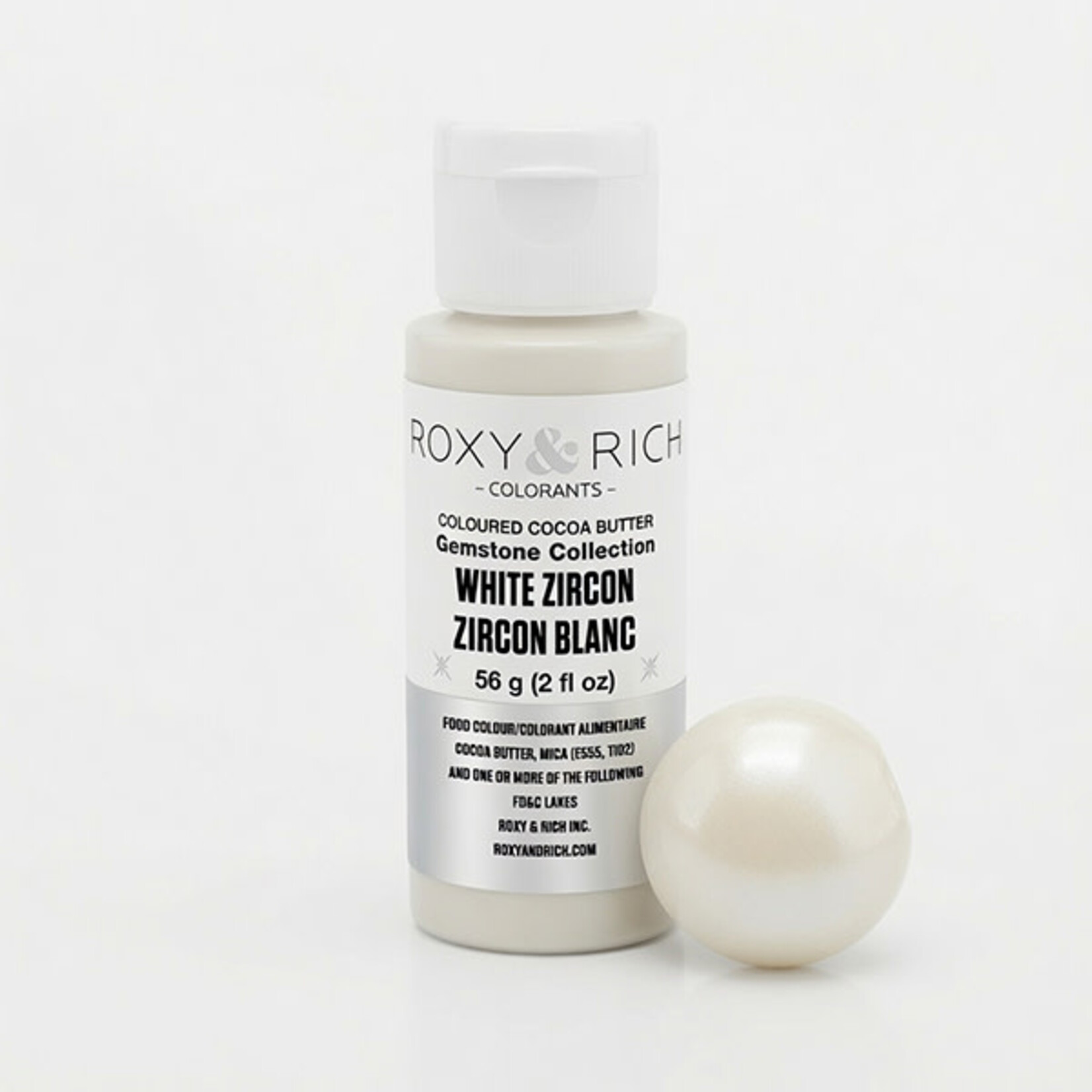 Roxy & Rich Roxy & Rich - White Zircon Cocoa Butter - 2 oz