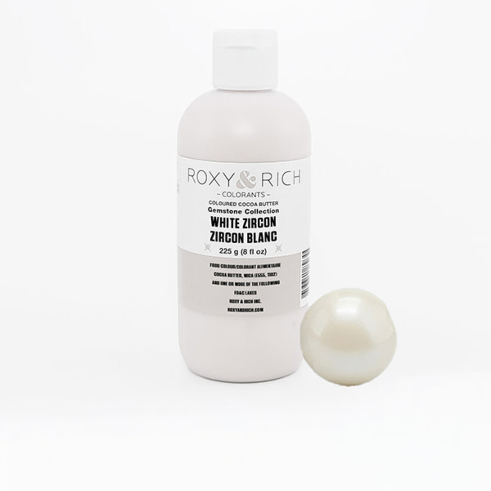 Roxy & Rich Roxy & Rich - White Zircon Cocoa Butter - 8 oz