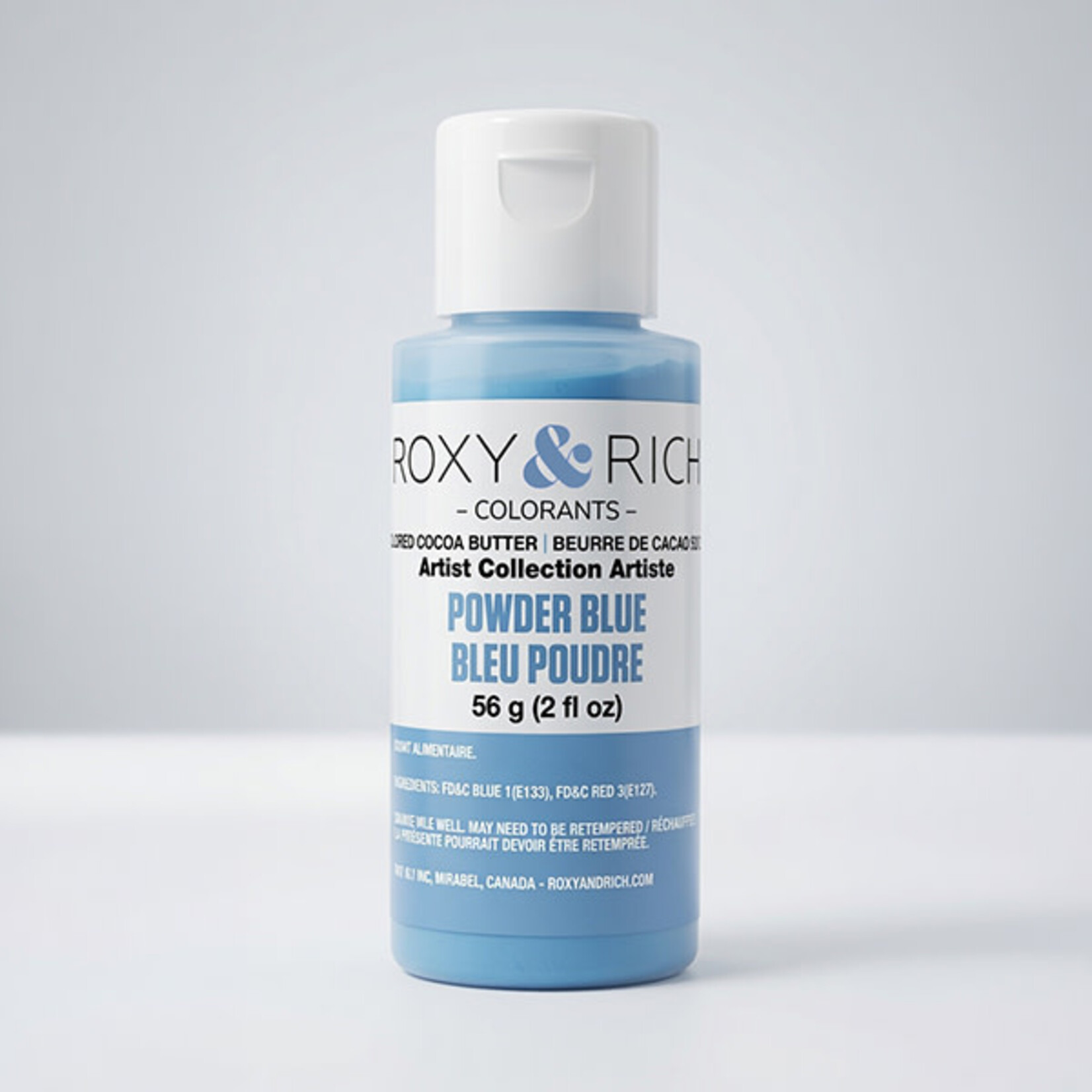 Roxy & Rich Roxy & Rich - Powder Blue Cocoa Butter - 2 oz