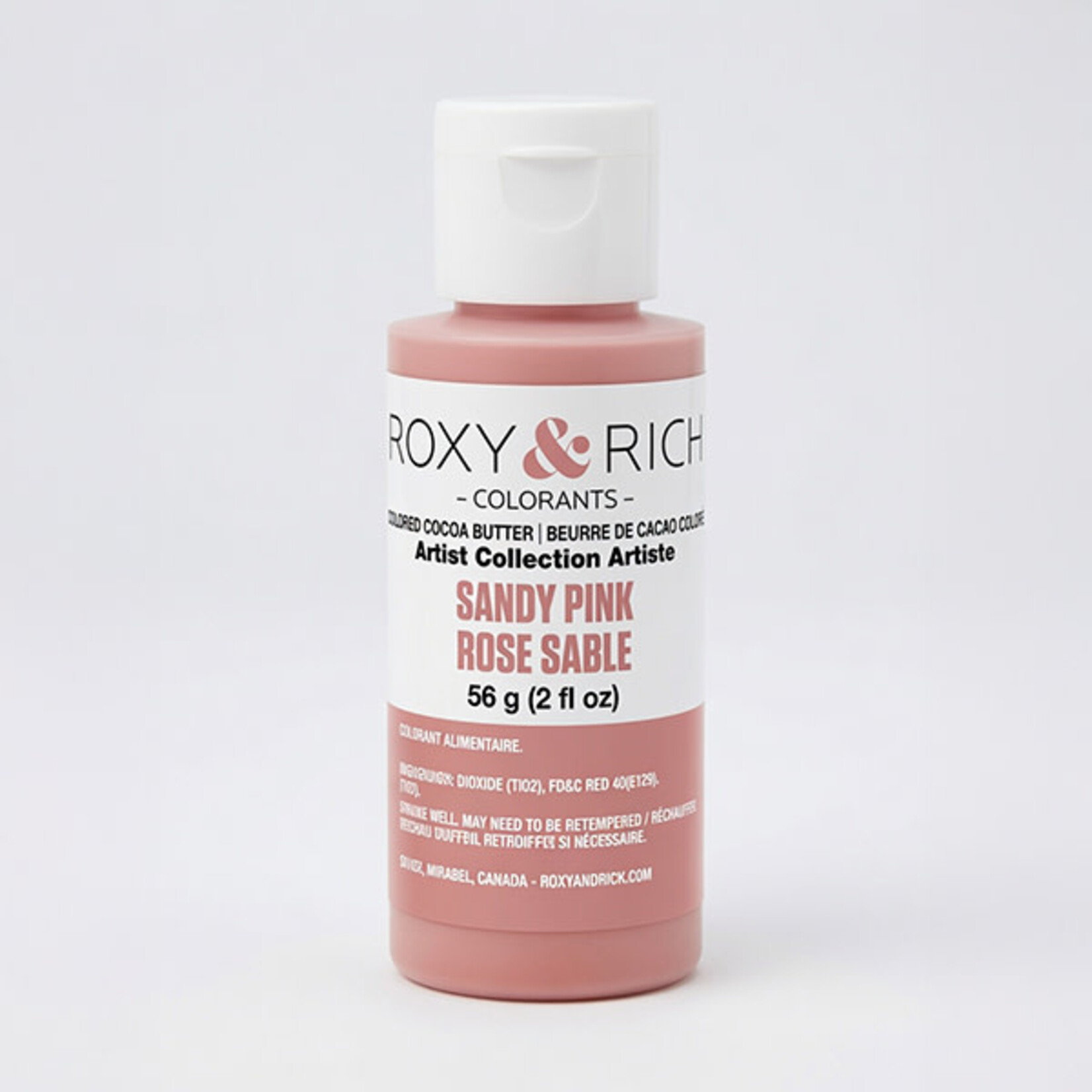 Roxy & Rich Roxy & Rich - Sandy Pink Cocoa Butter - 2 oz