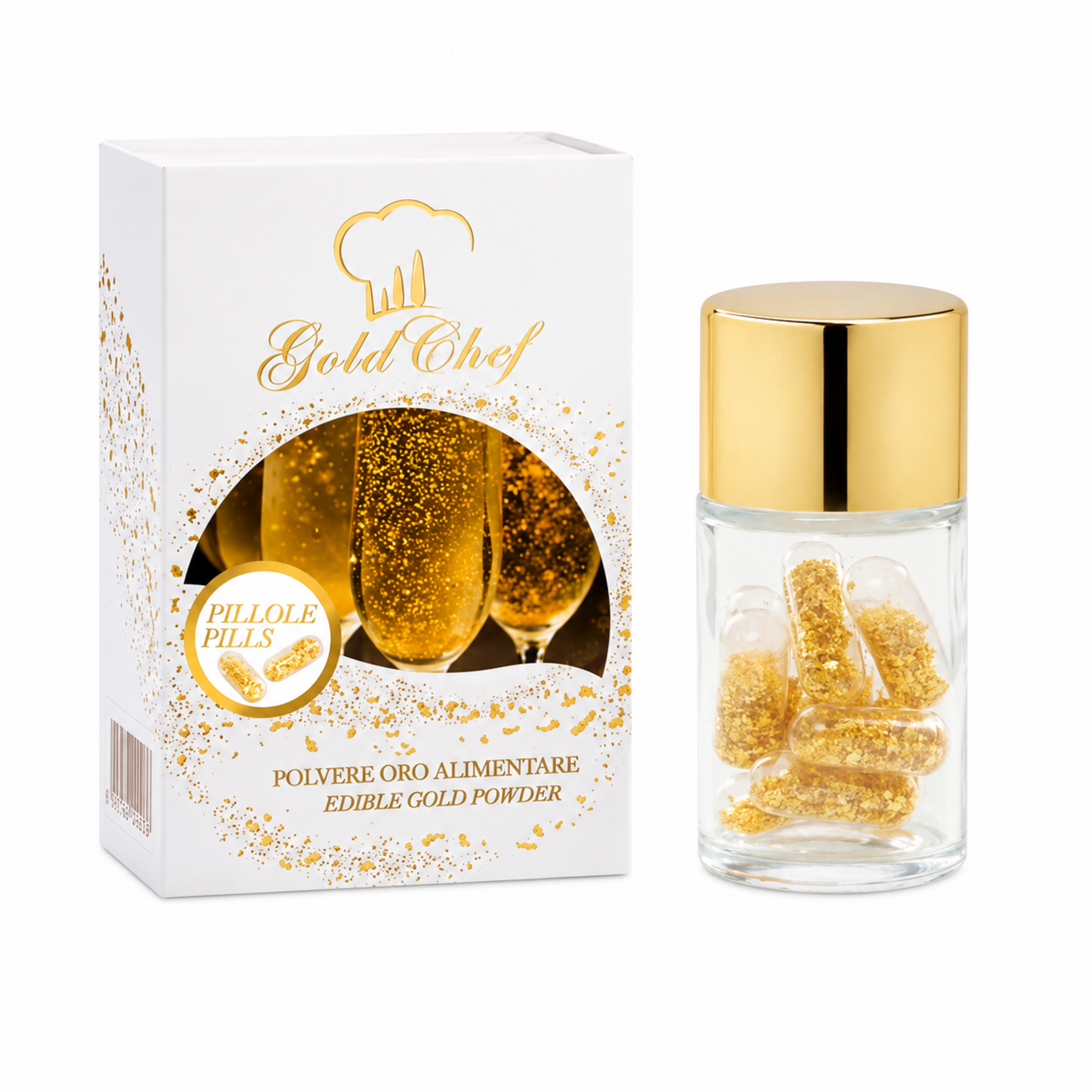 Gold Chef Gold Chef - Gold Leaf Capsules (8 ct)