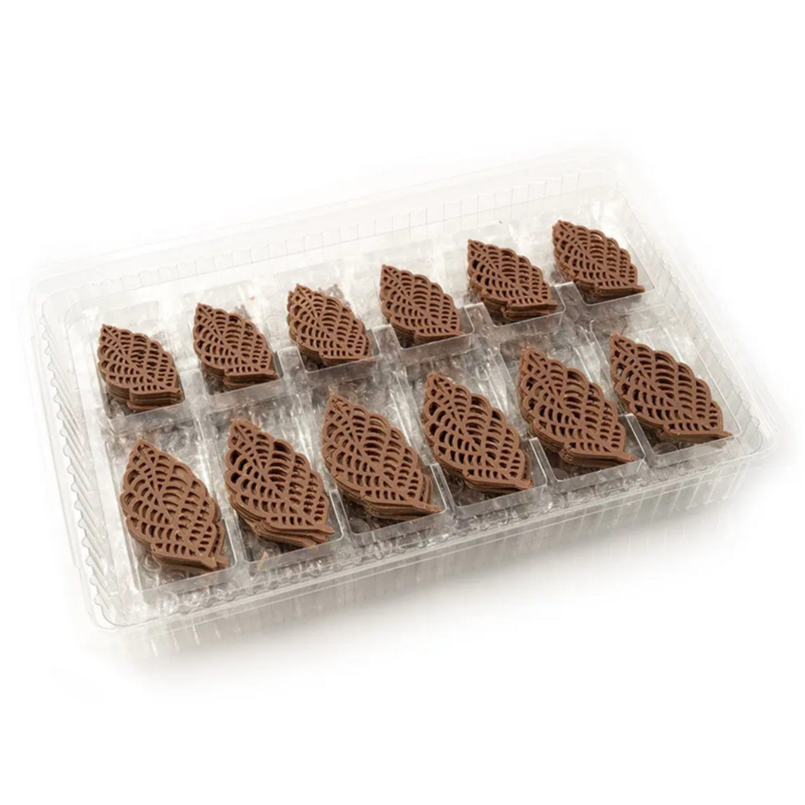 Dobla Dobla - Milk Chocolate Lace Leaf Assortment (144 ct)