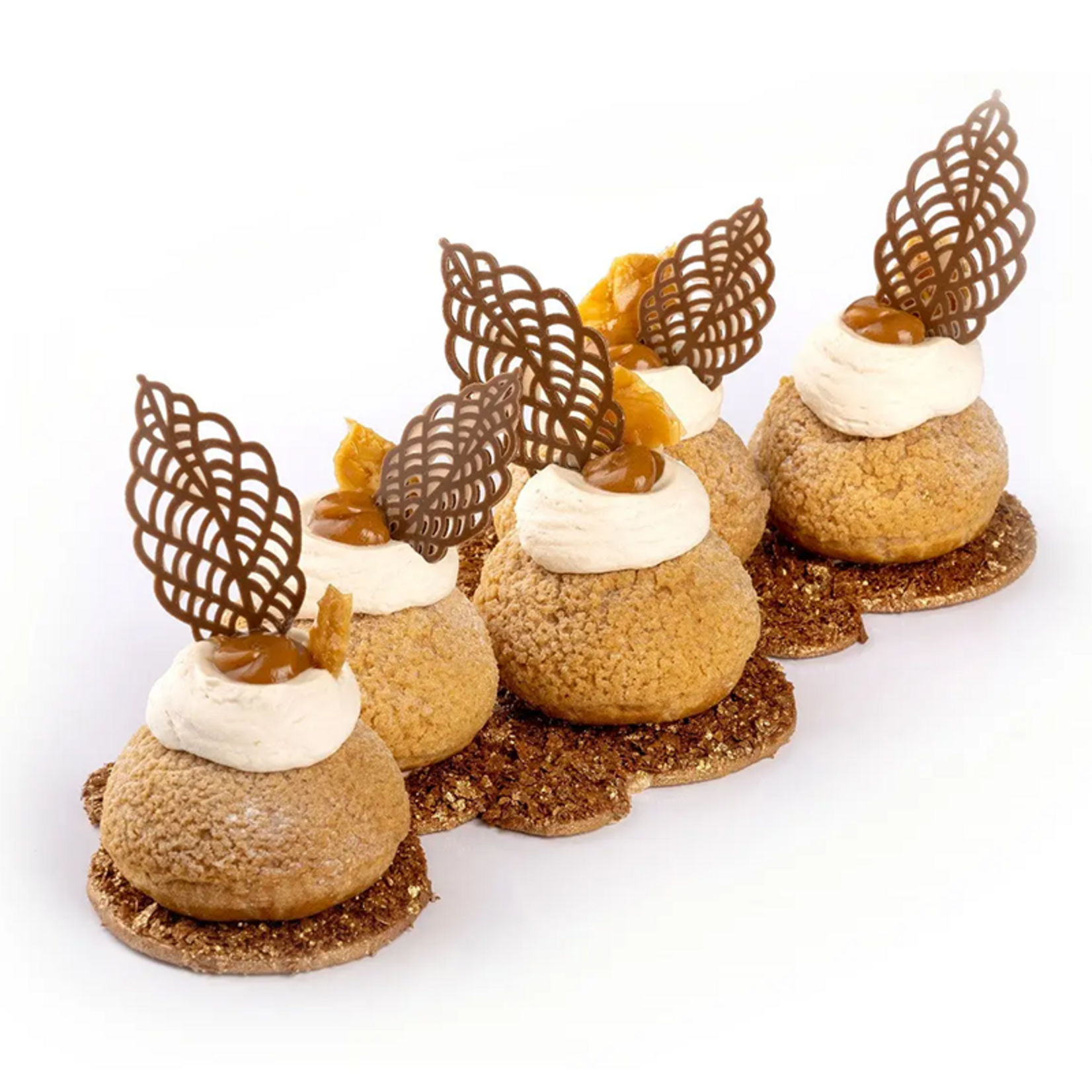 Dobla Dobla - Milk Chocolate Lace Leaf Assortment (144 ct)