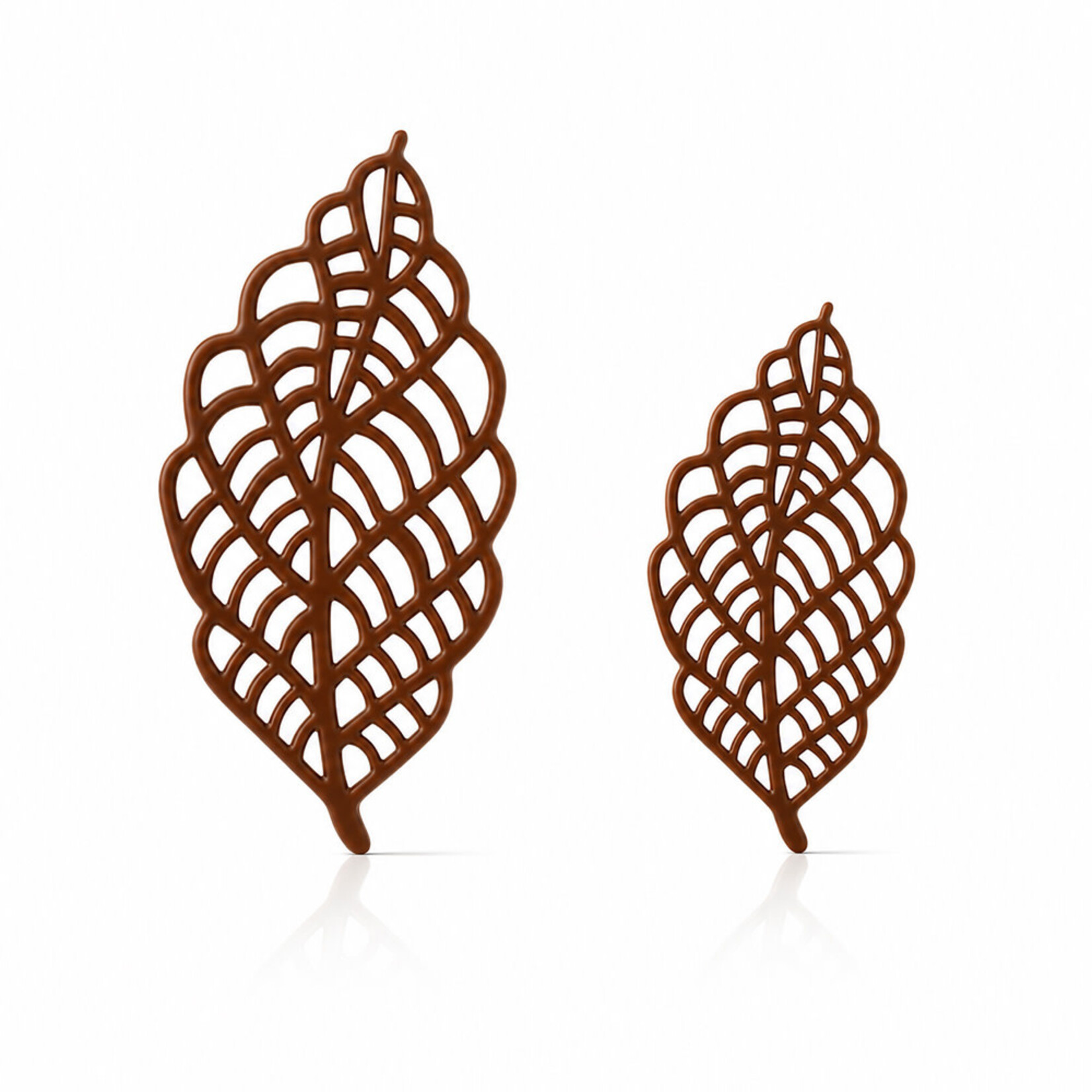 Dobla Dobla - Milk Chocolate Lace Leaf Assortment (144 ct)