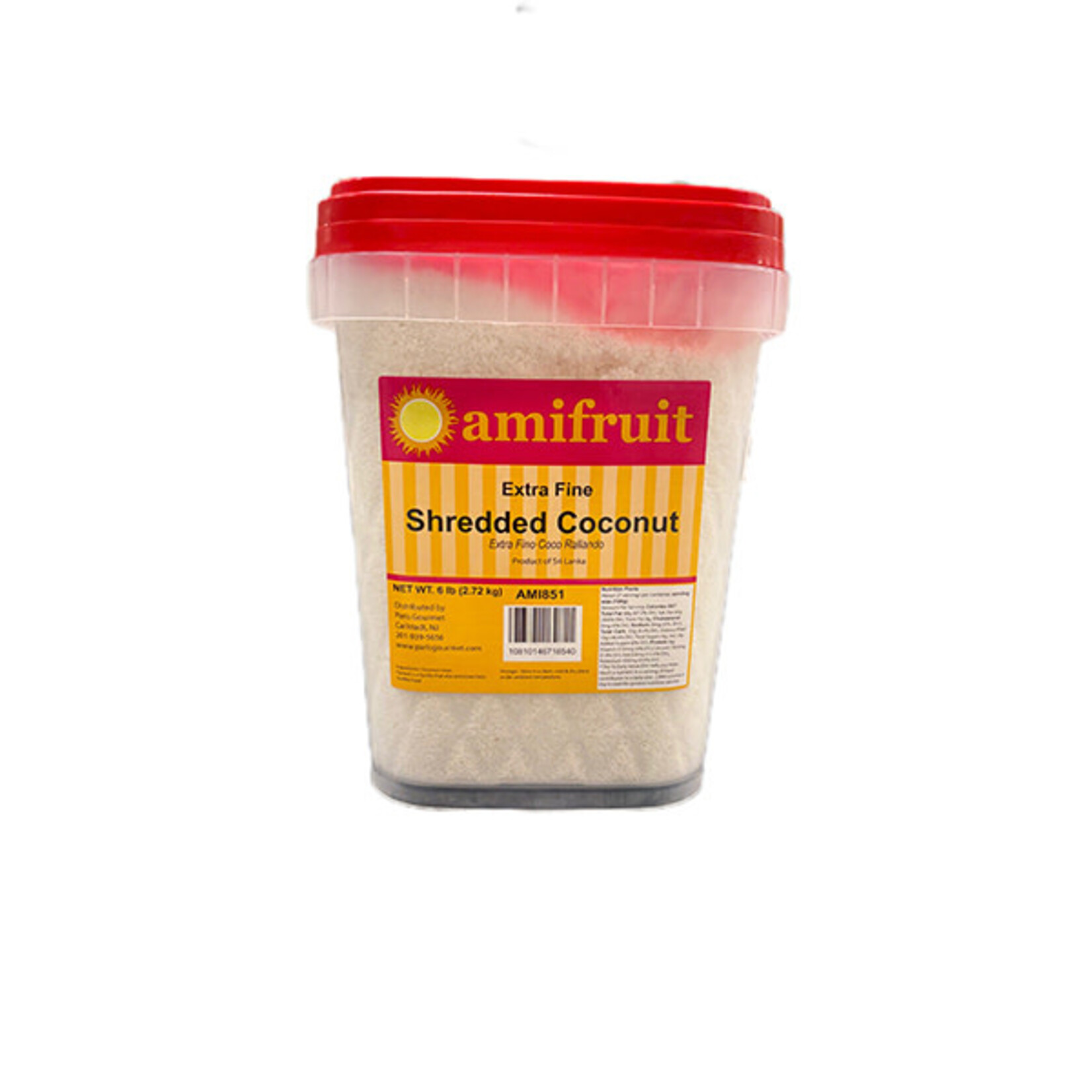 Amifruit Amifruit - Coconut, Unsweet Extra Fine Shredded - 6 lb