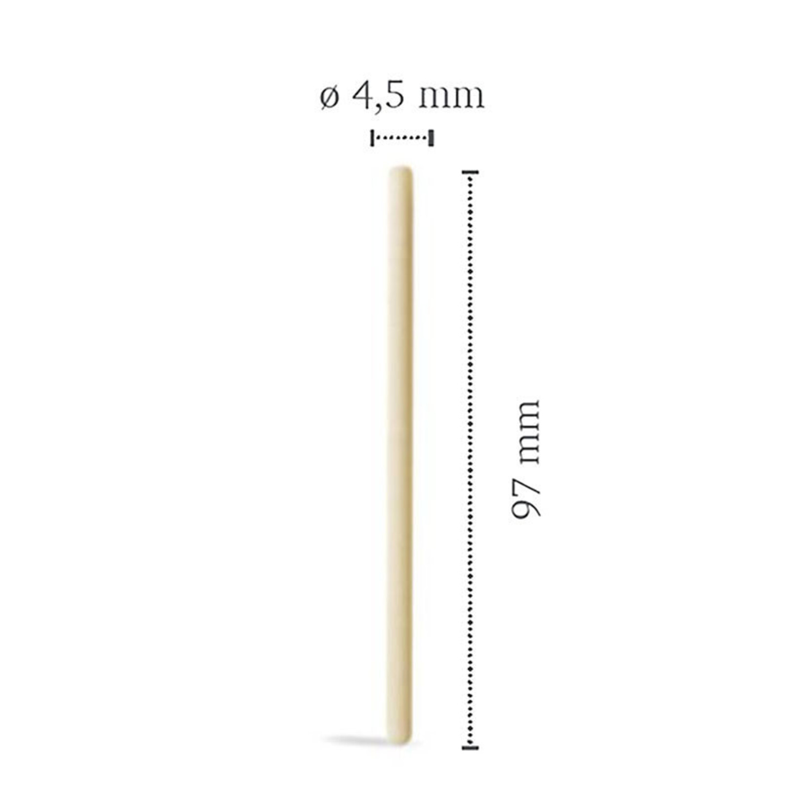 Dobla Dobla - White Chocolate Mikado - 4" (335 ct)