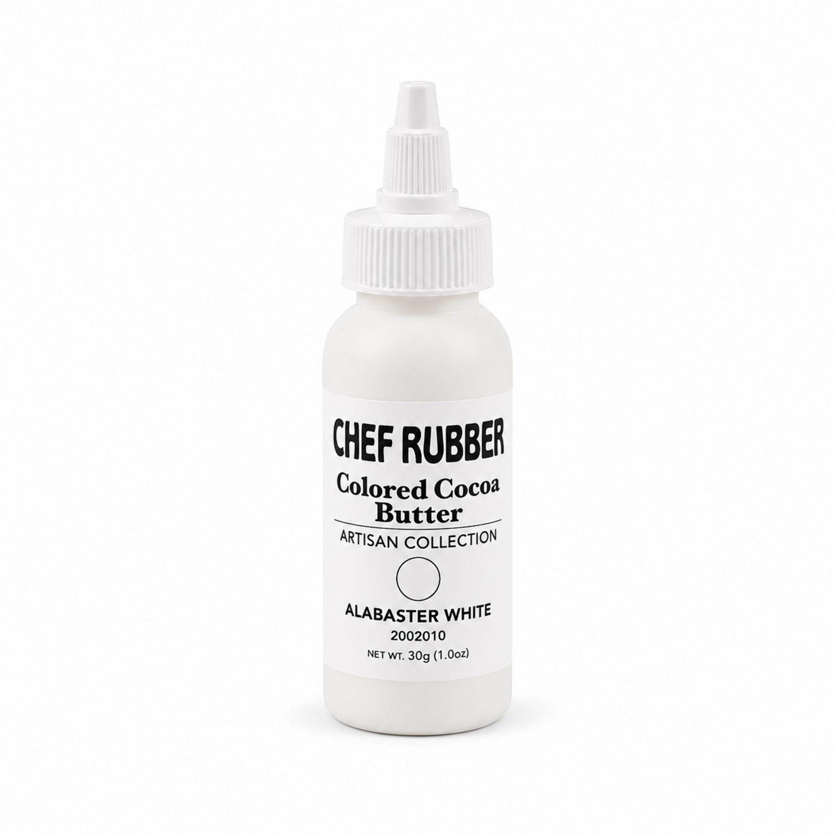 Chef Rubber Chef Rubber - Alabaster White Artisan Cocoa Butter - 1.7 oz