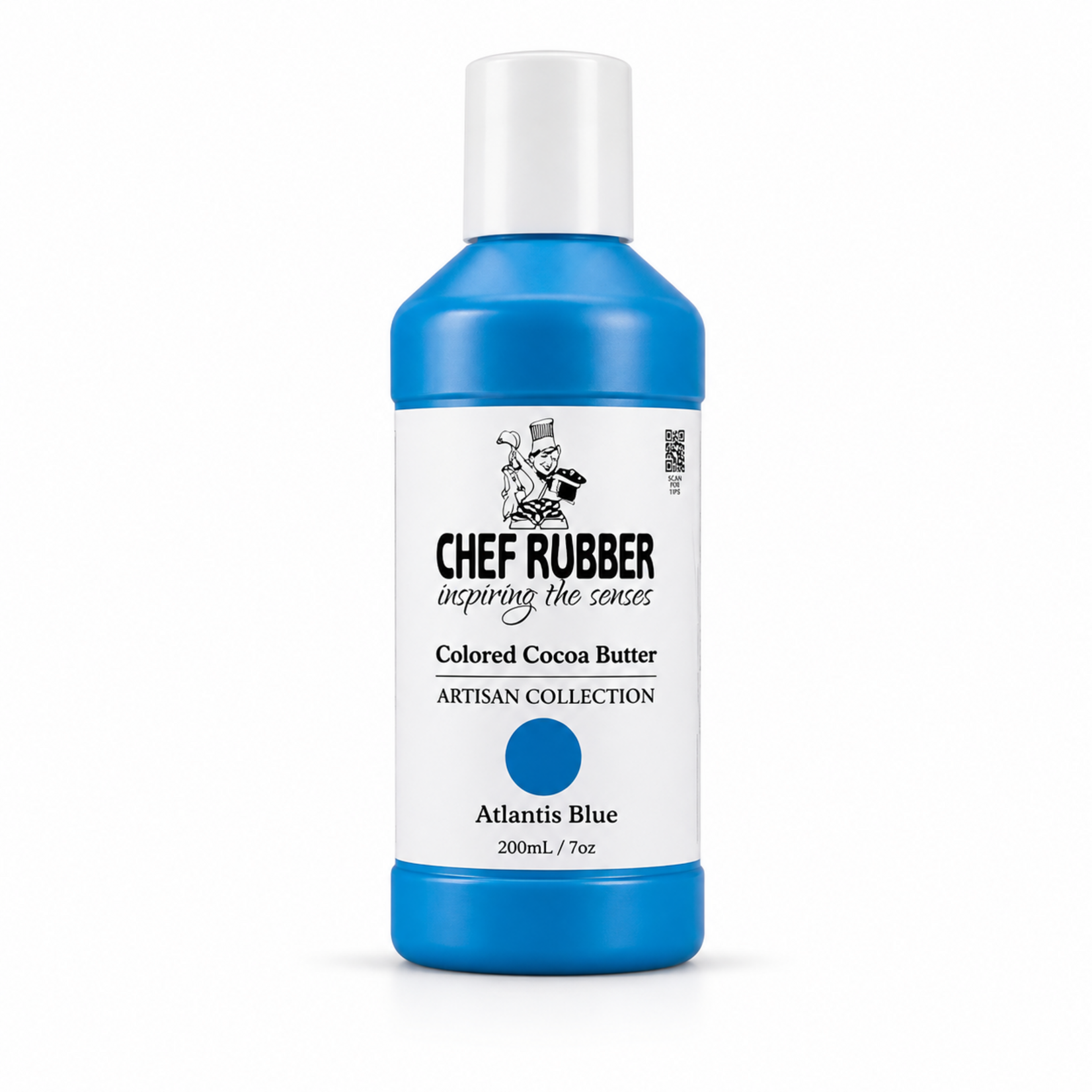 Chef Rubber Chef Rubber - Atlantis Blue Artisan Cocoa Butter - 7 oz