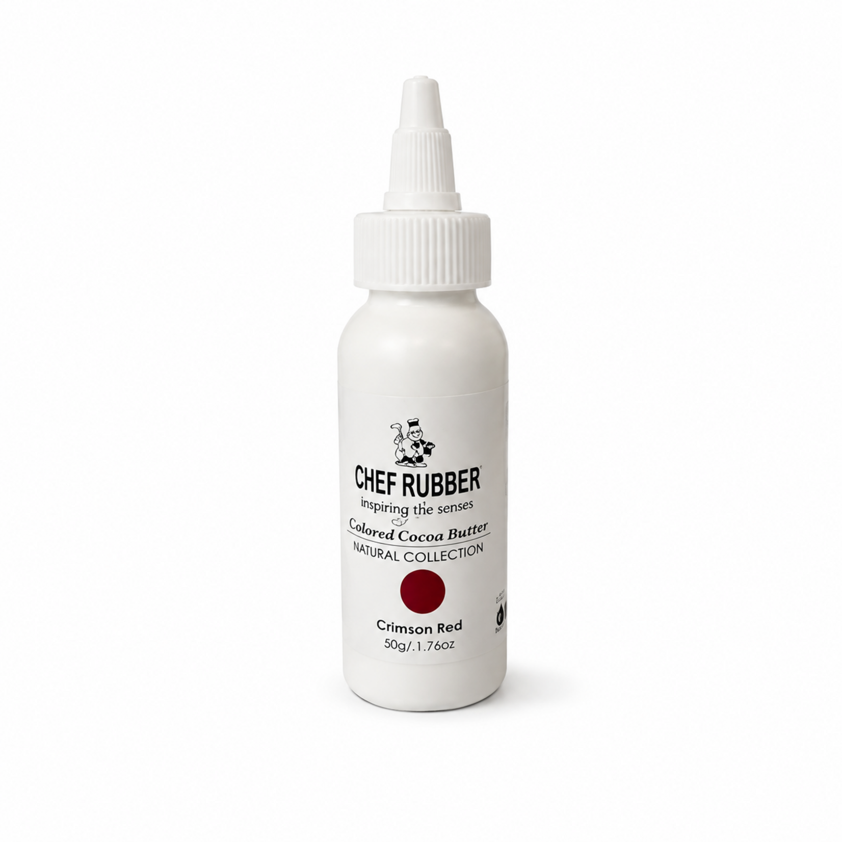 Chef Rubber Chef Rubber - Crimson Red Artisan Cocoa Butter - 1.7 oz