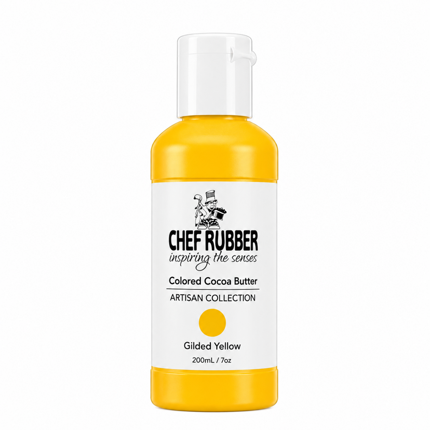 Chef Rubber Chef Rubber - Gilded Yellow Artisan Cocoa Butter - 7 oz