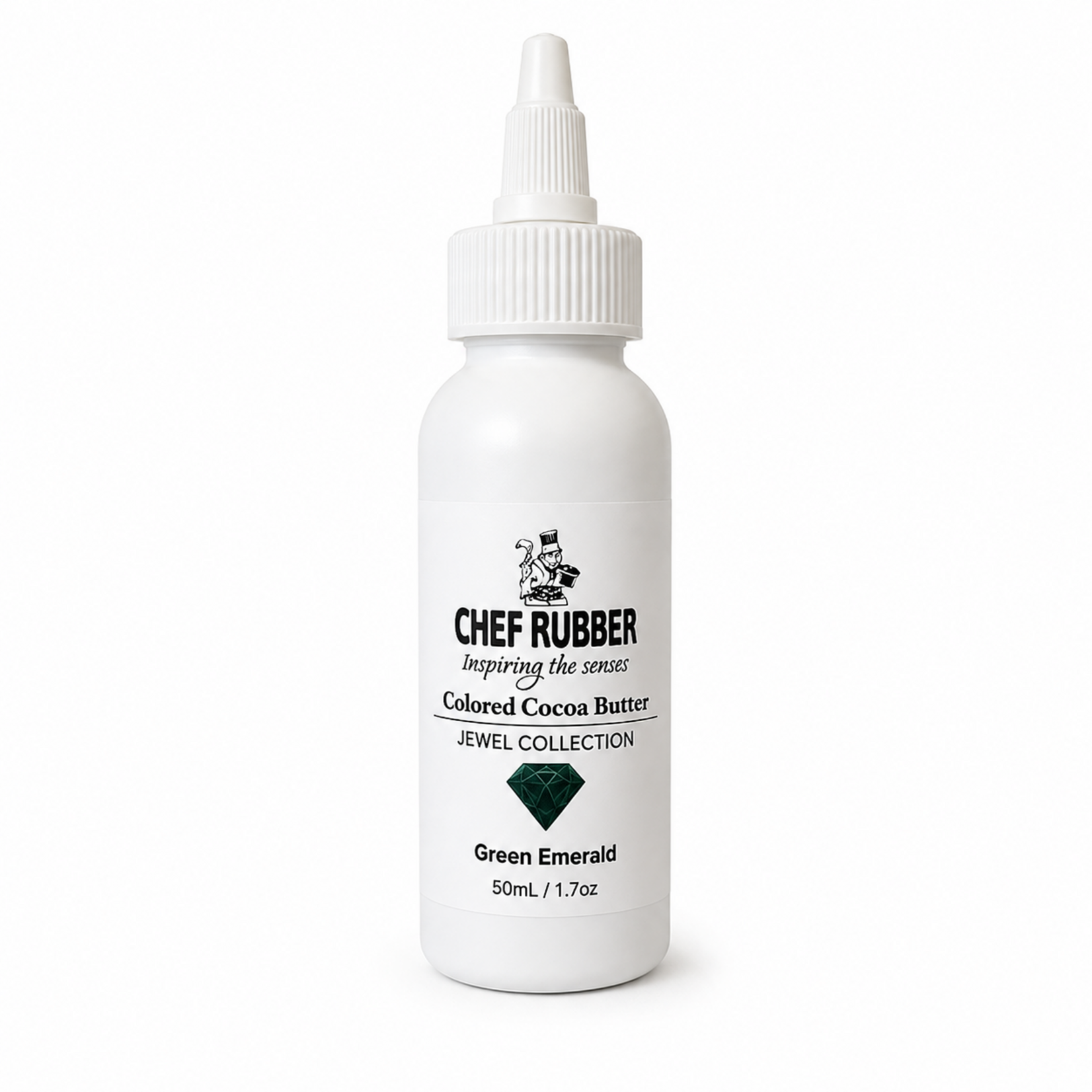 Chef Rubber Chef Rubber - Green Emerald Jewel Cocoa Butter - 1.7 oz